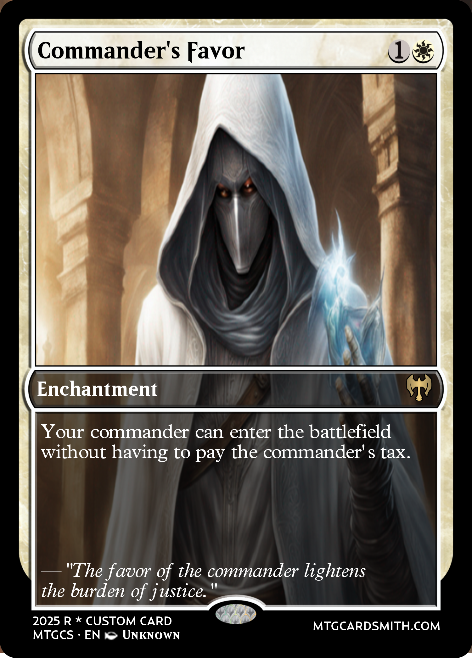 Commander's Favor