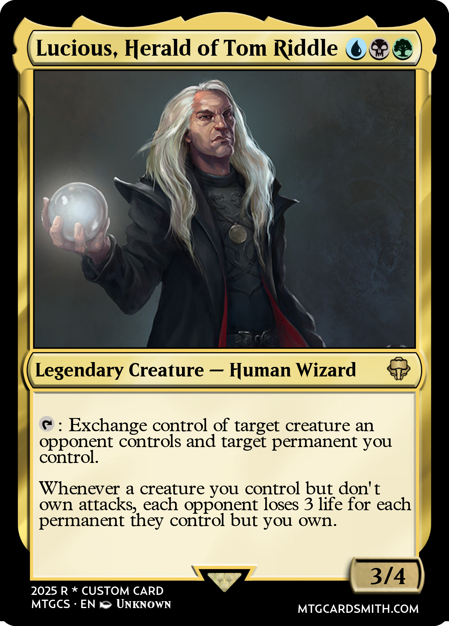 Lucious, Herald of Tom Riddle