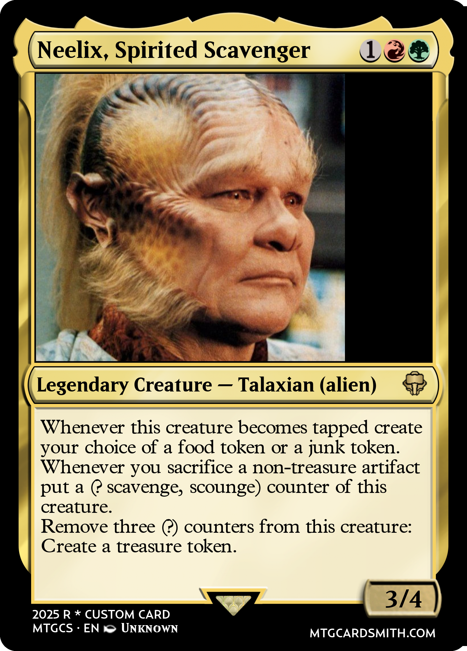 Neelix, Spirited Scavenger