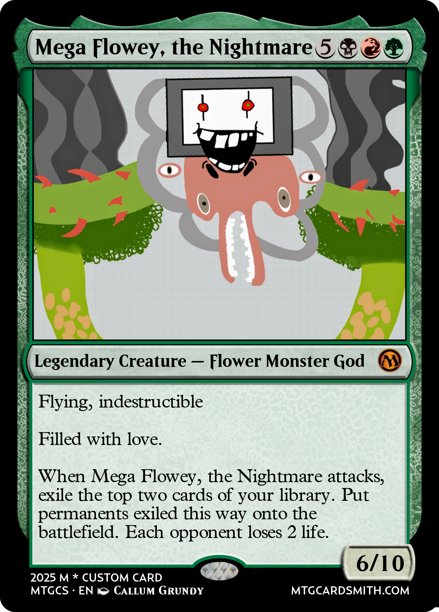 Mega Flowey, the Nightmare