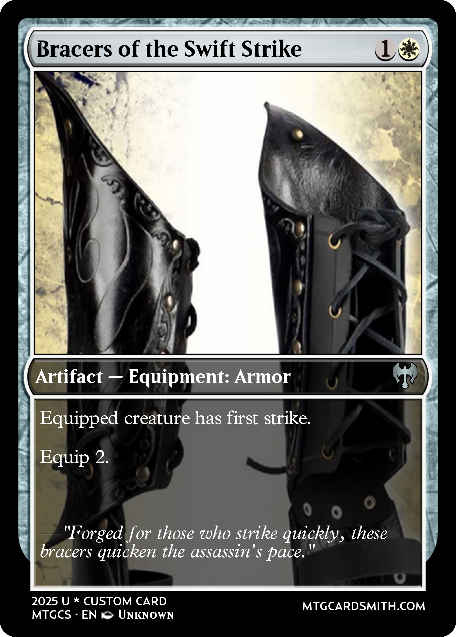 Bracers of the Swift Strike