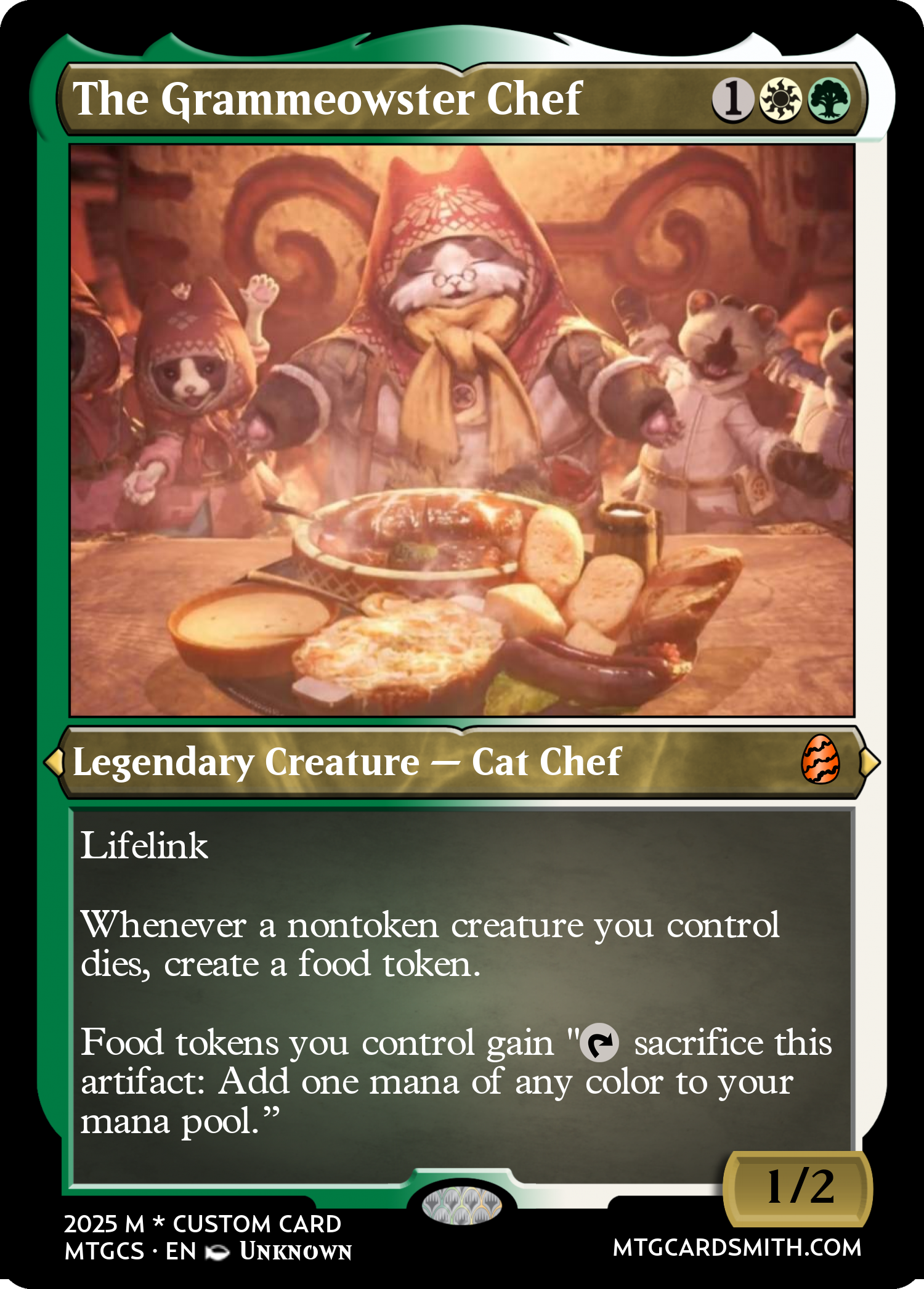 The Grammeowster Chef