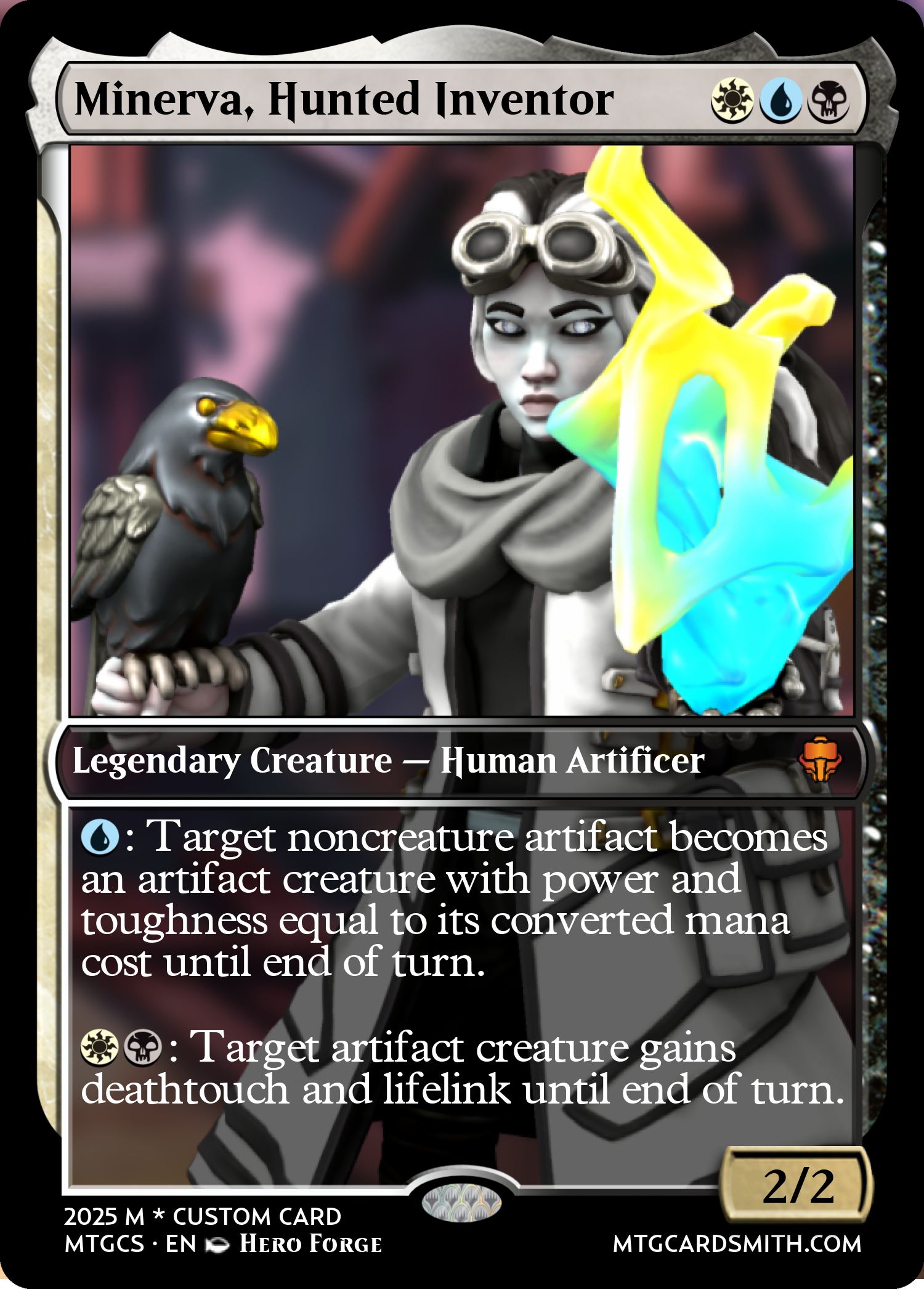 Minerva, Hunted Inventor