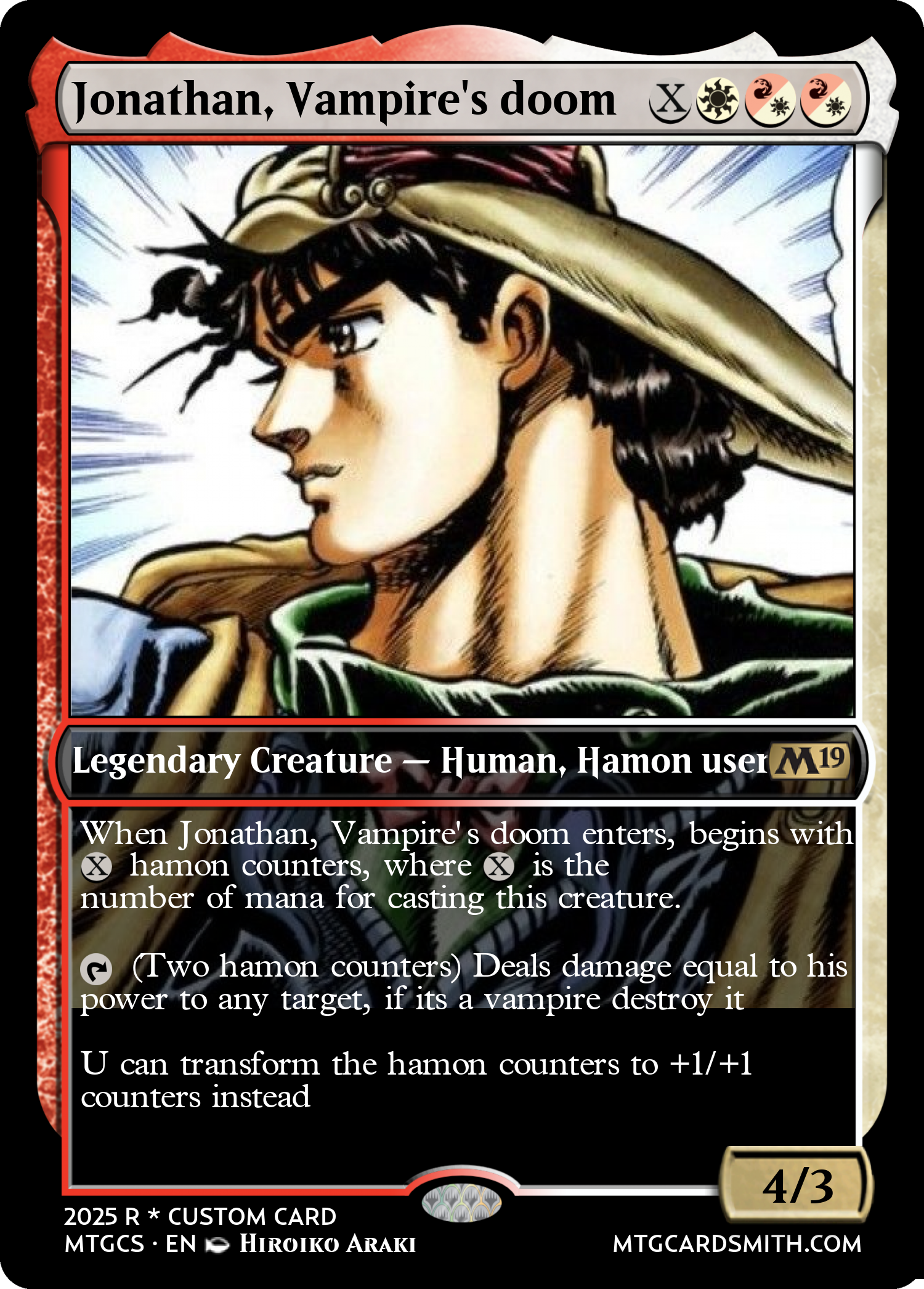 Jonathan, Vampire's doom