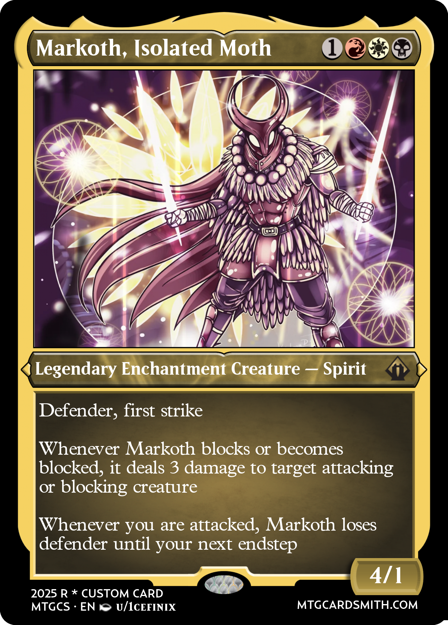 Markoth, Isolated Moth