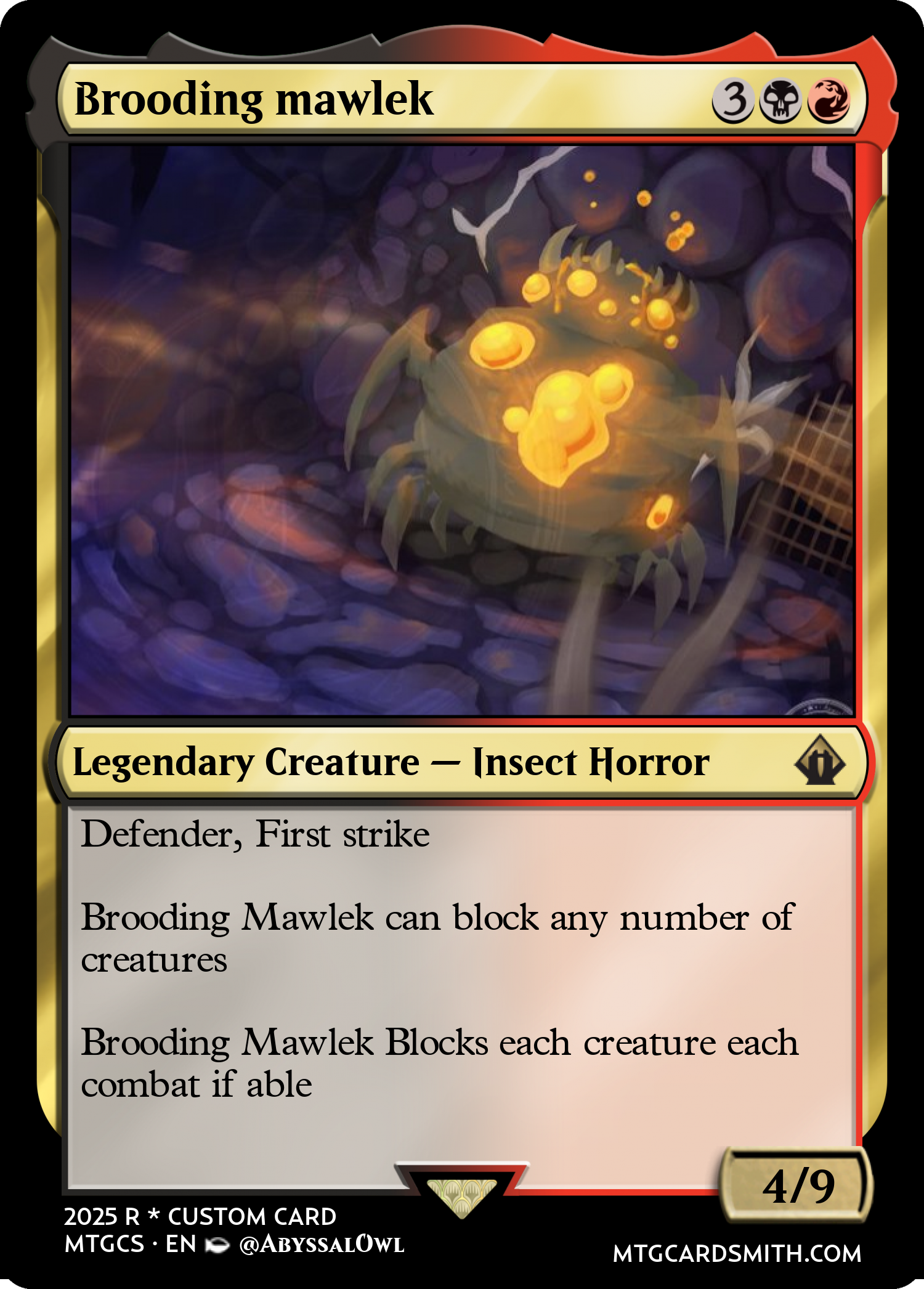 Brooding mawlek