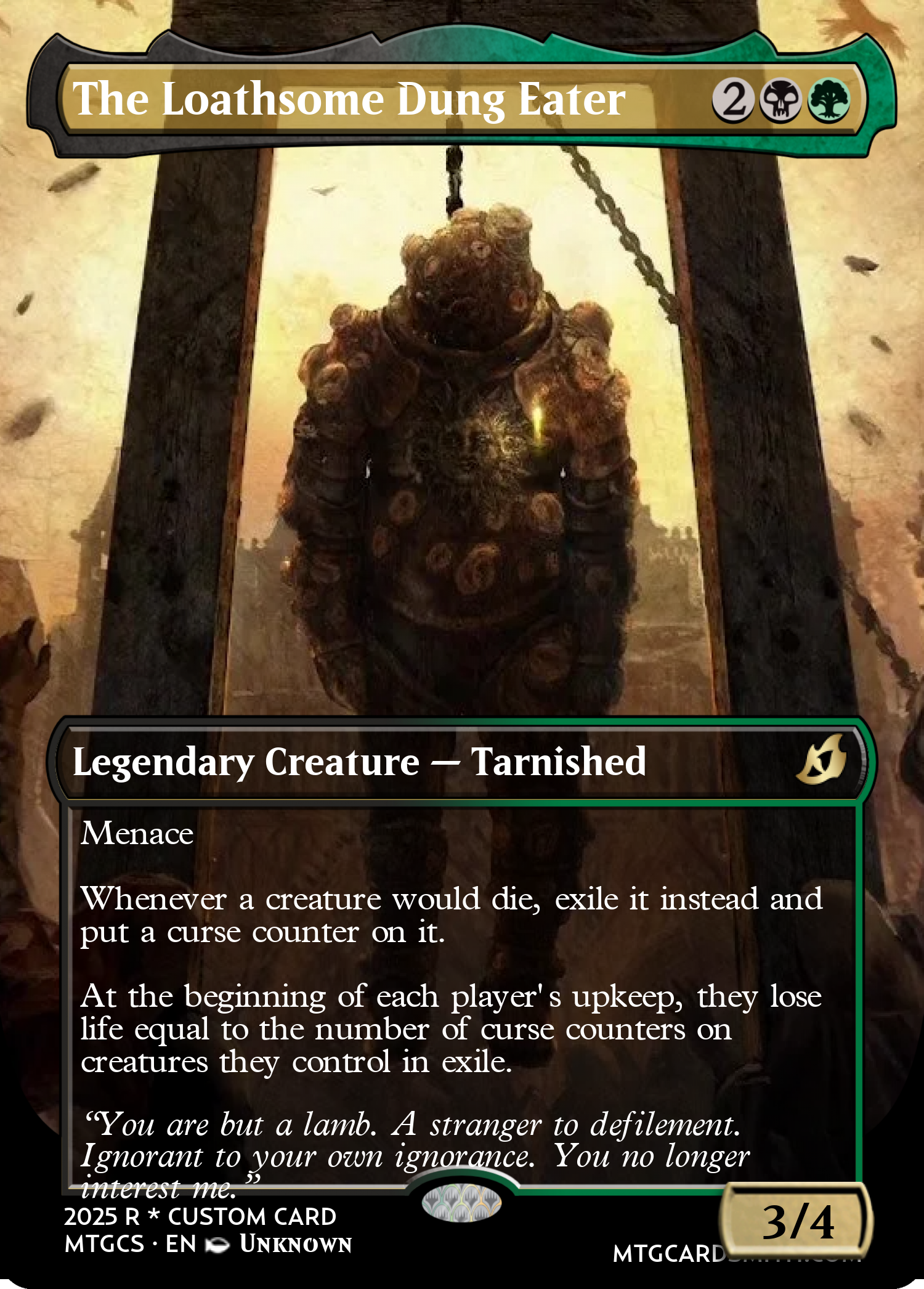 The Loathsome Dung Eater