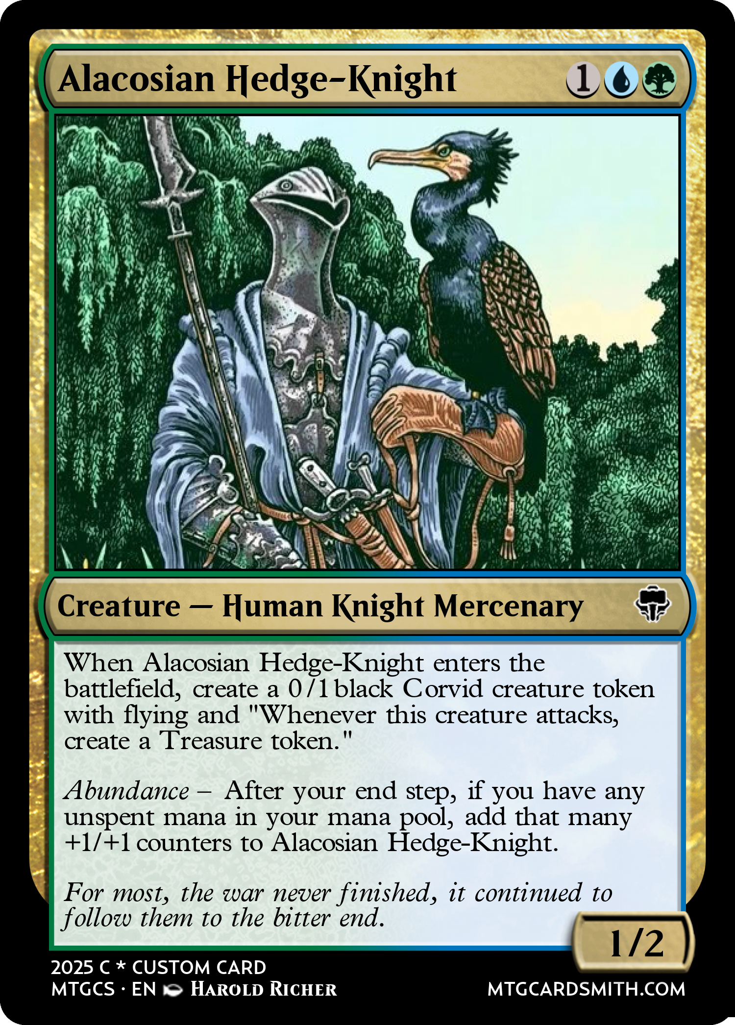 Alacosian Hedge-Knight