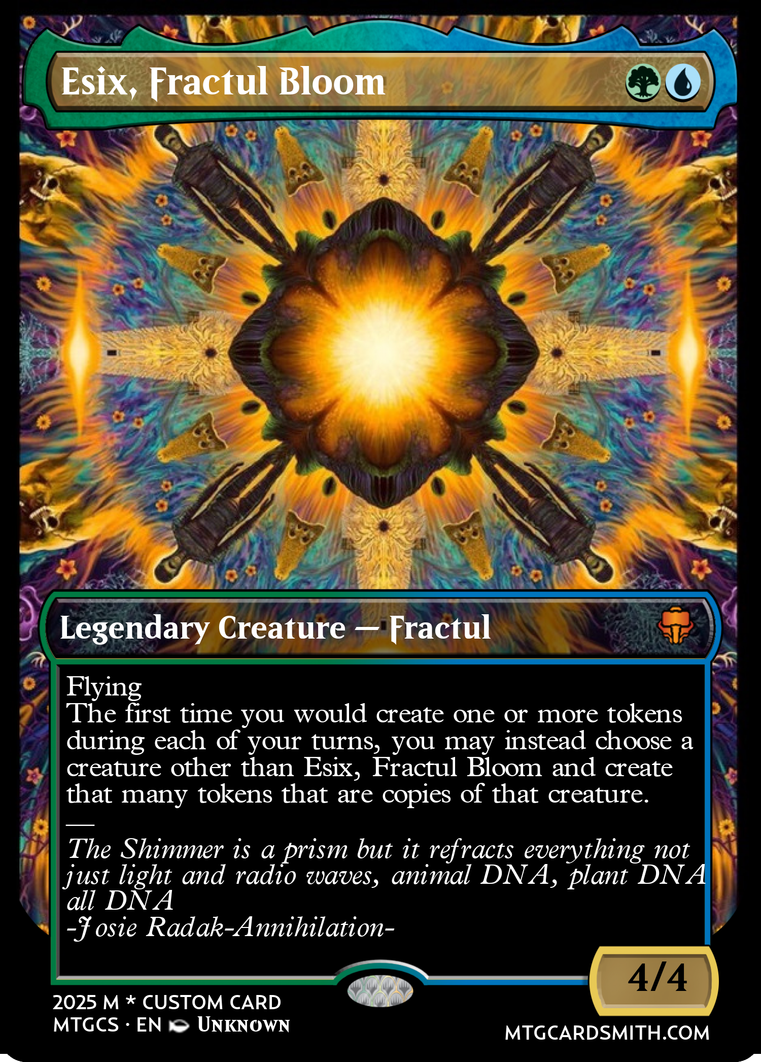Esix, Fractul Bloom