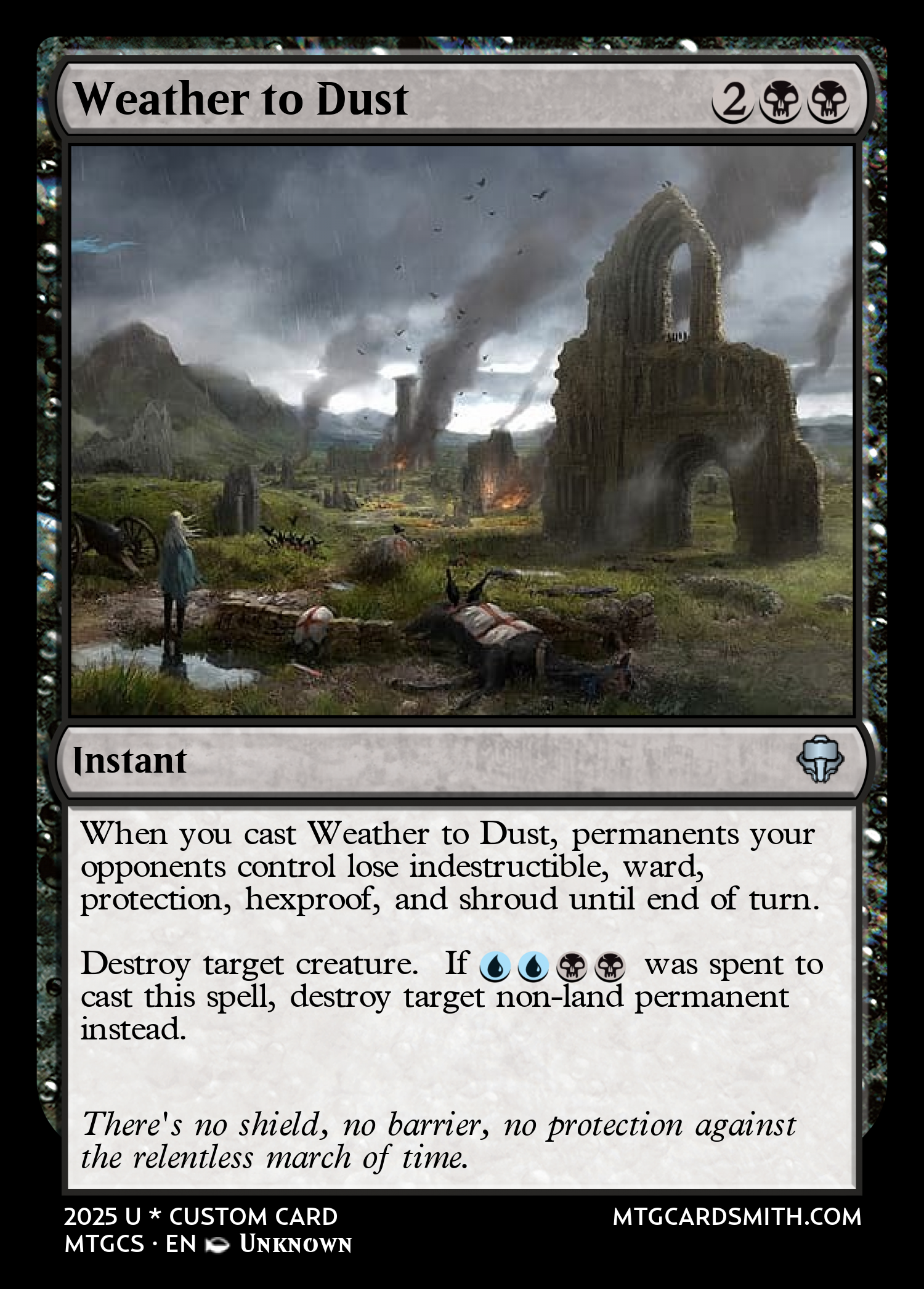 Weather to Dust