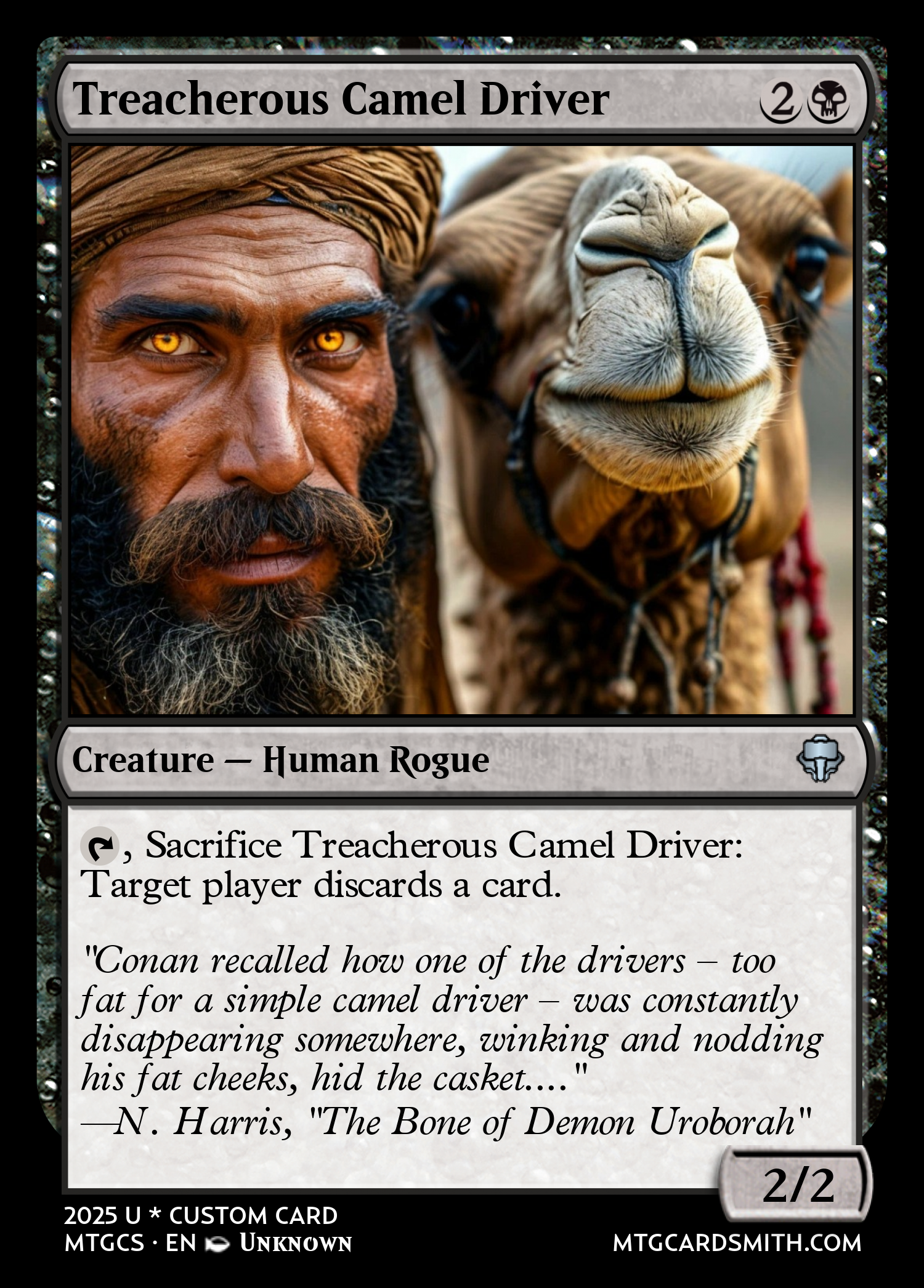 Treacherous Camel Driver