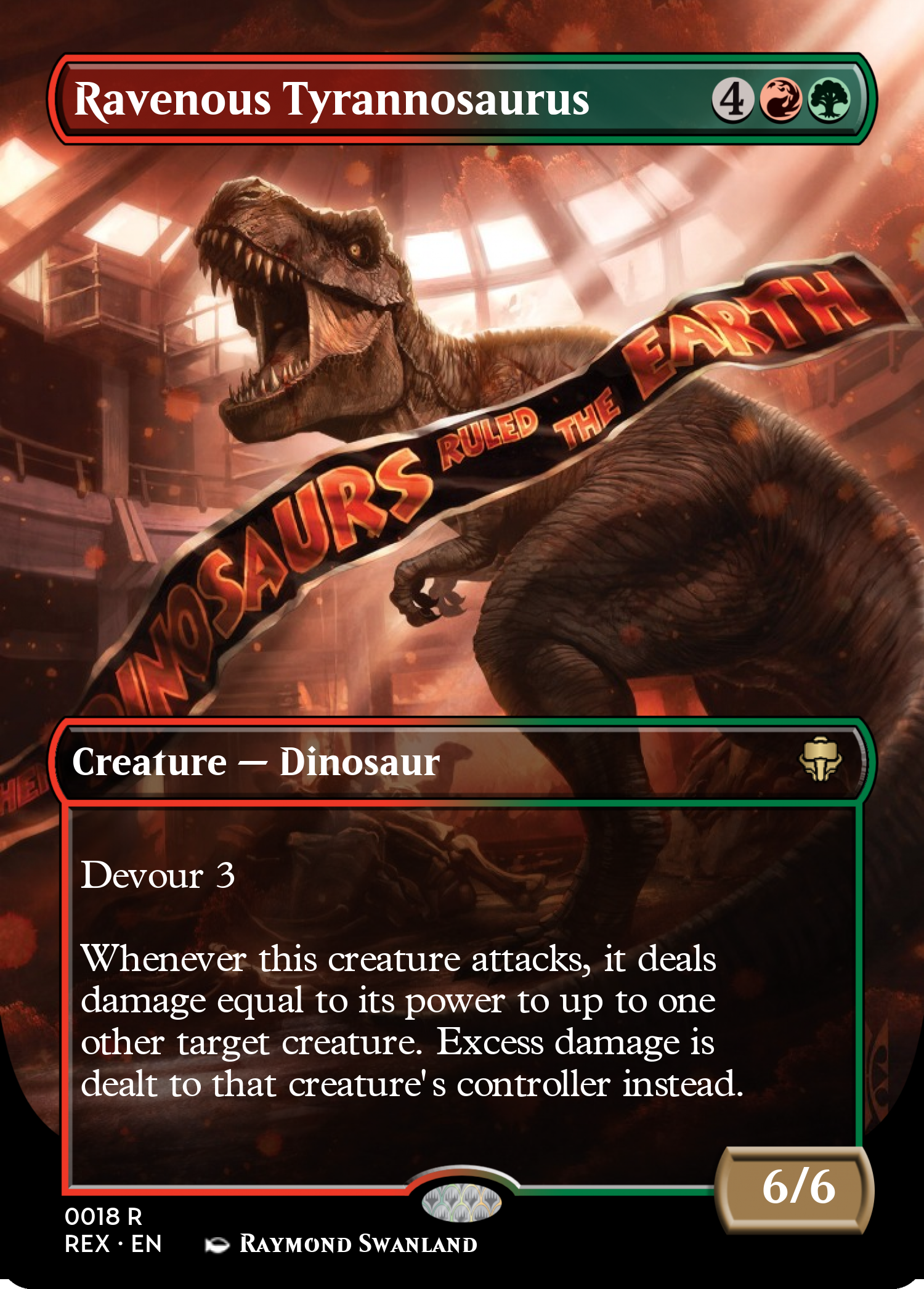 Ravenous Tyrannosaurus