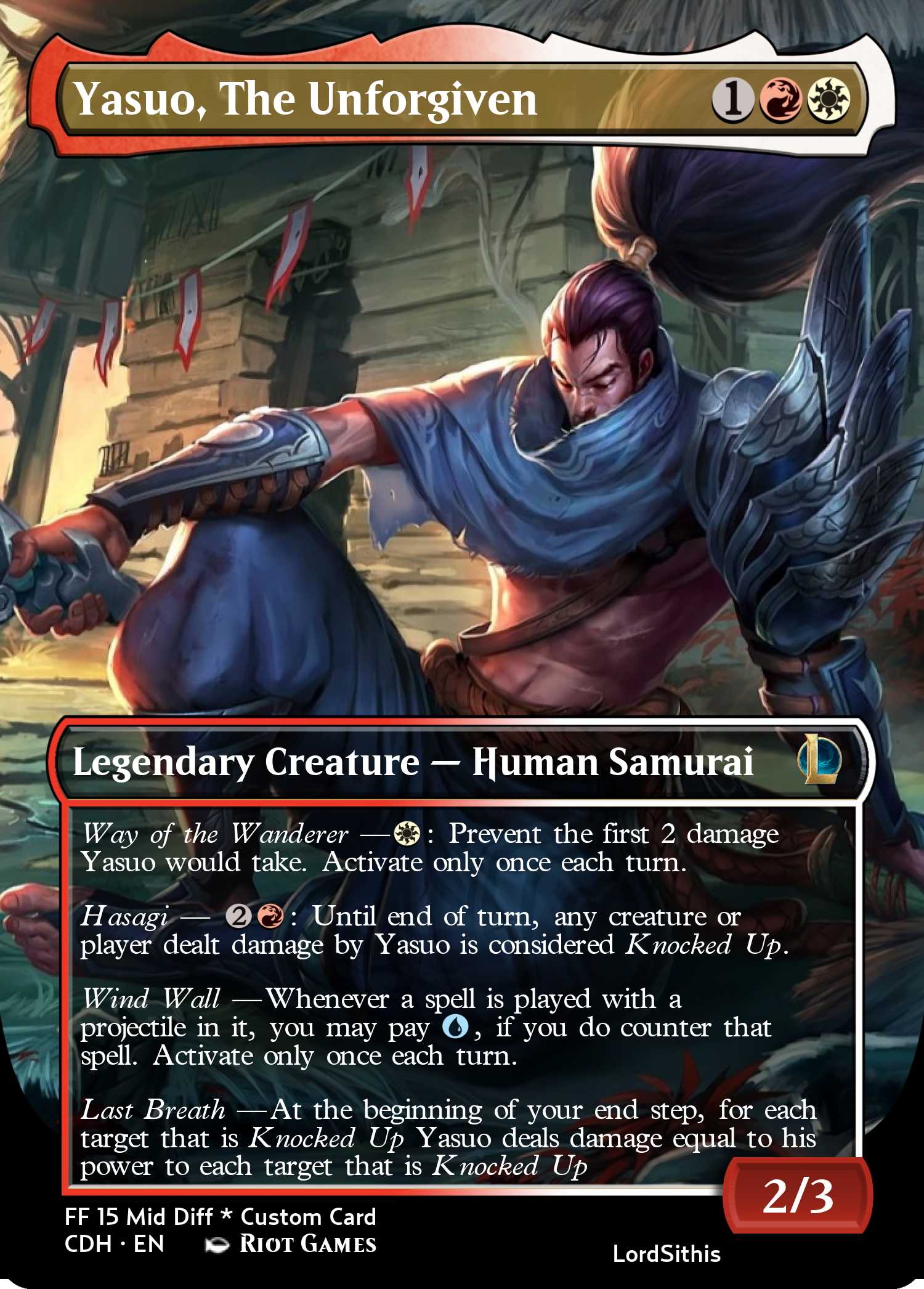 Yasuo, The Unforgiven