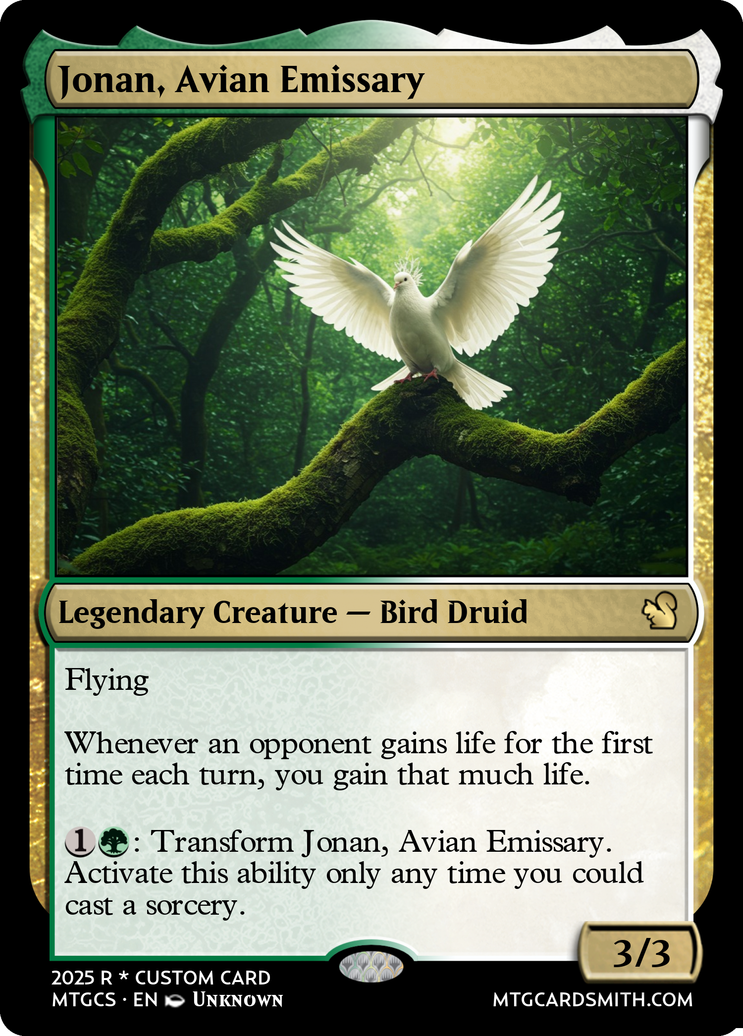 Jonan, Avian Emissary