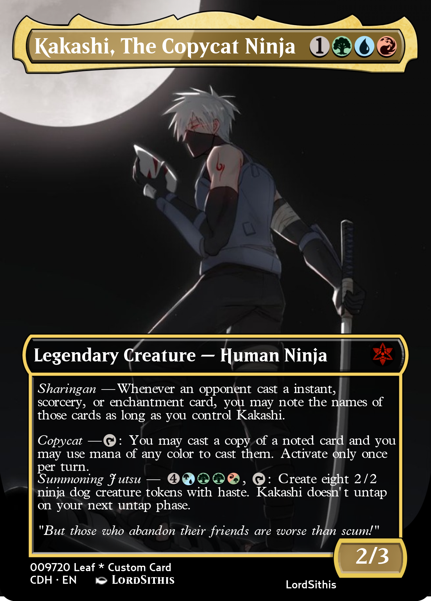 Kakashi, The Copycat Ninja