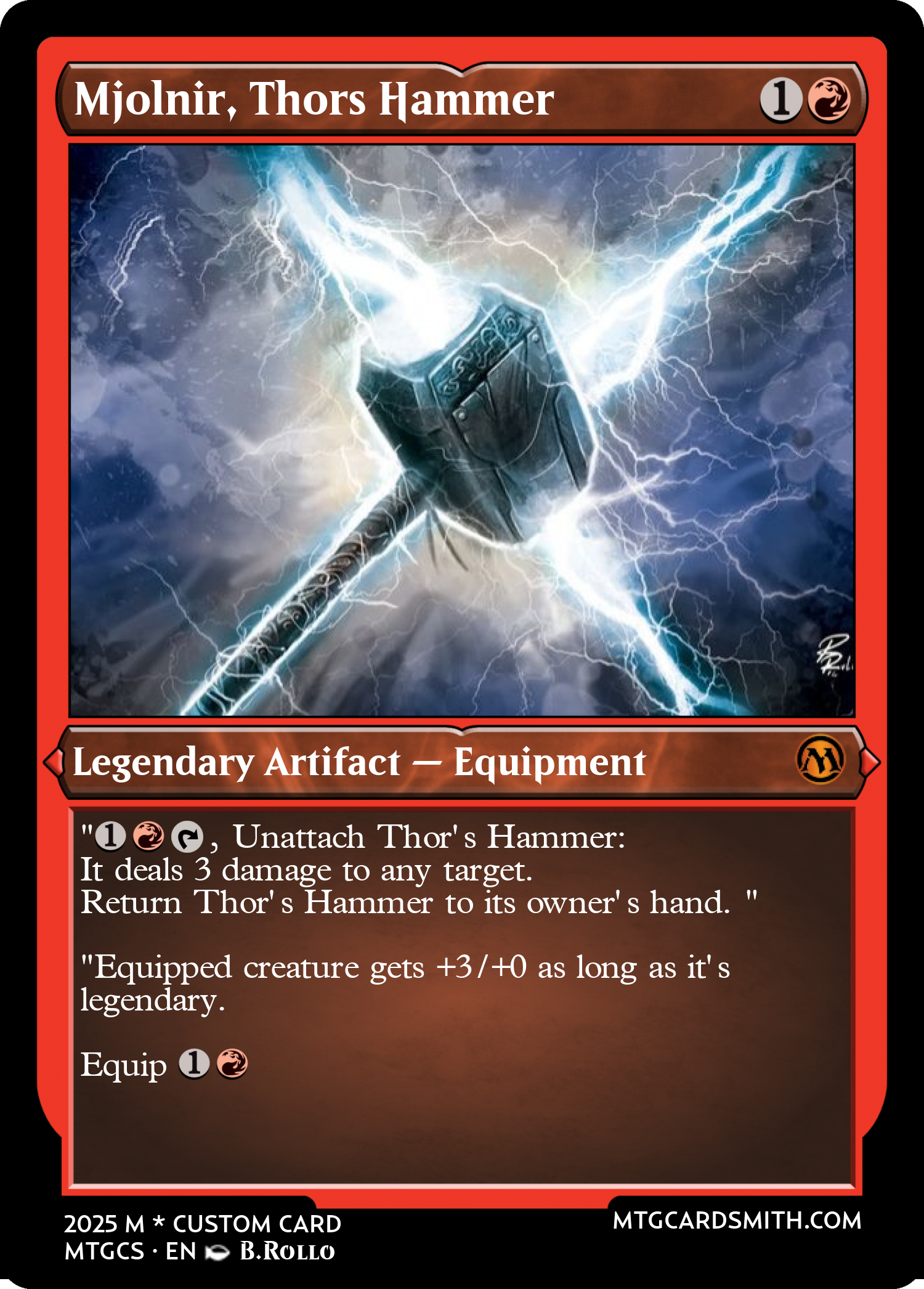 Mjolnir, Thors Hammer