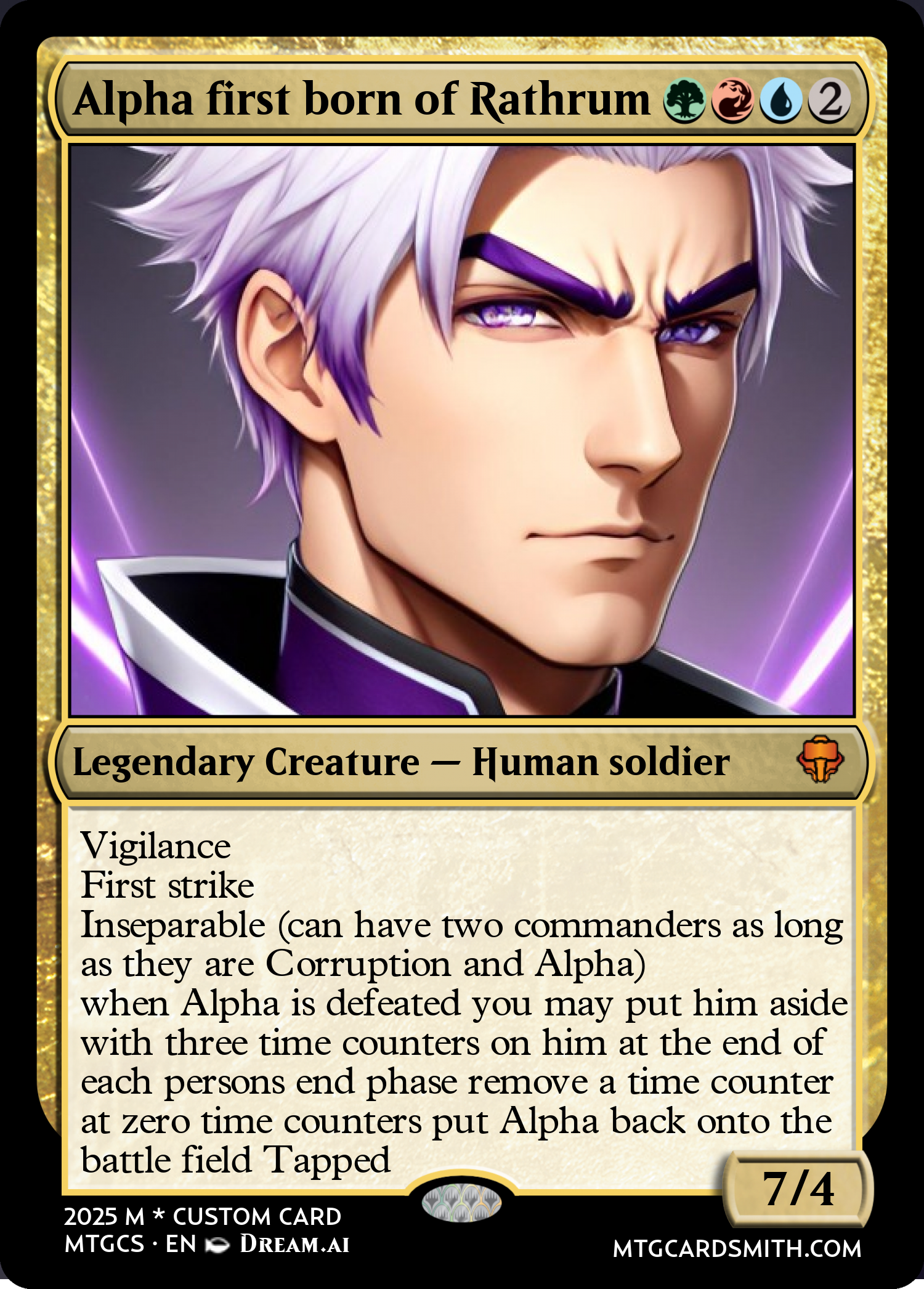 Alpha first born of Rathrum