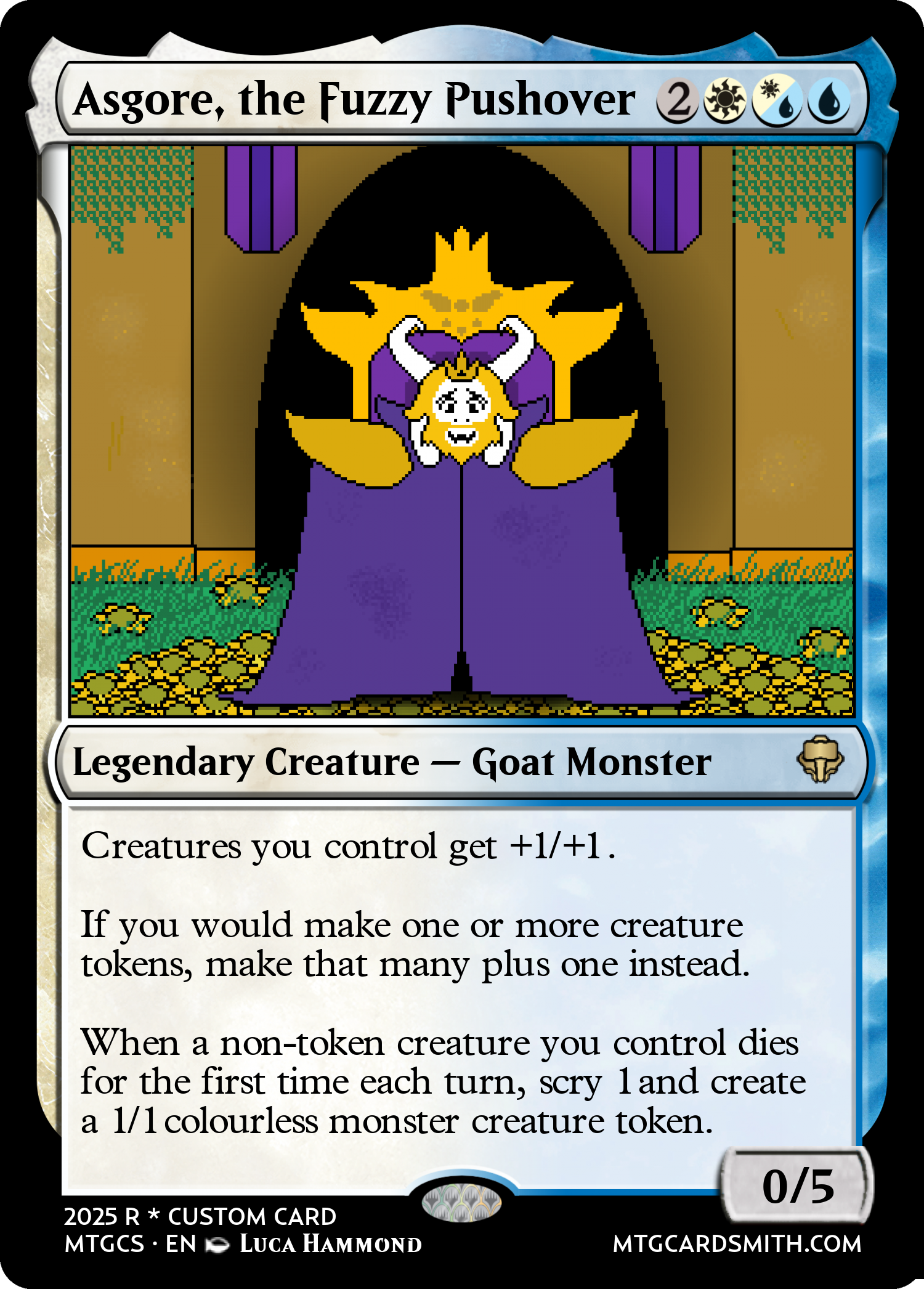 Asgore, the Fuzzy Pushover