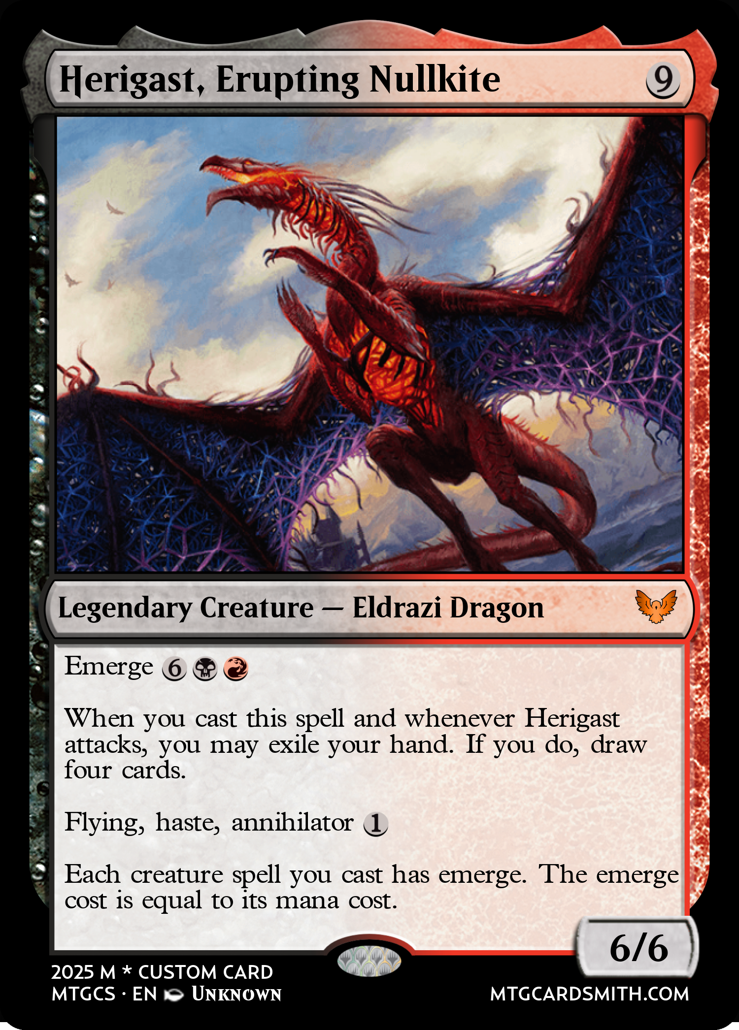 Herigast, Erupting Nullkite