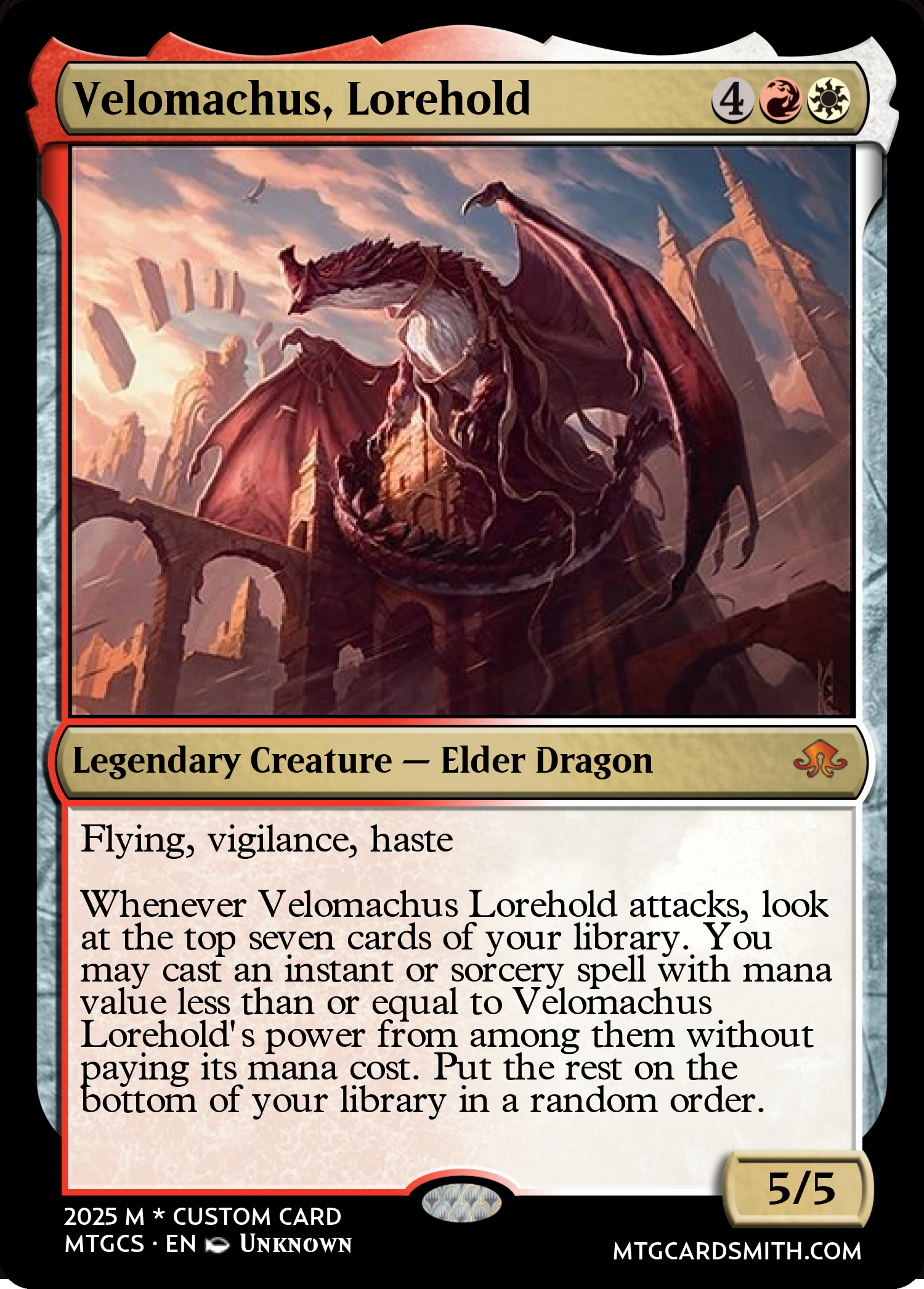 Velomachus, Lorehold
