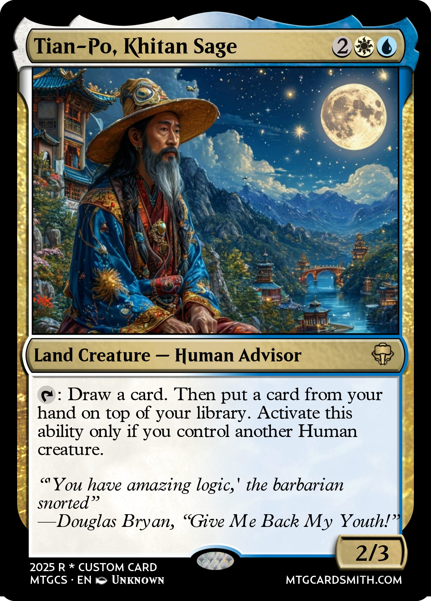 Tian-Po, Khitan Sage