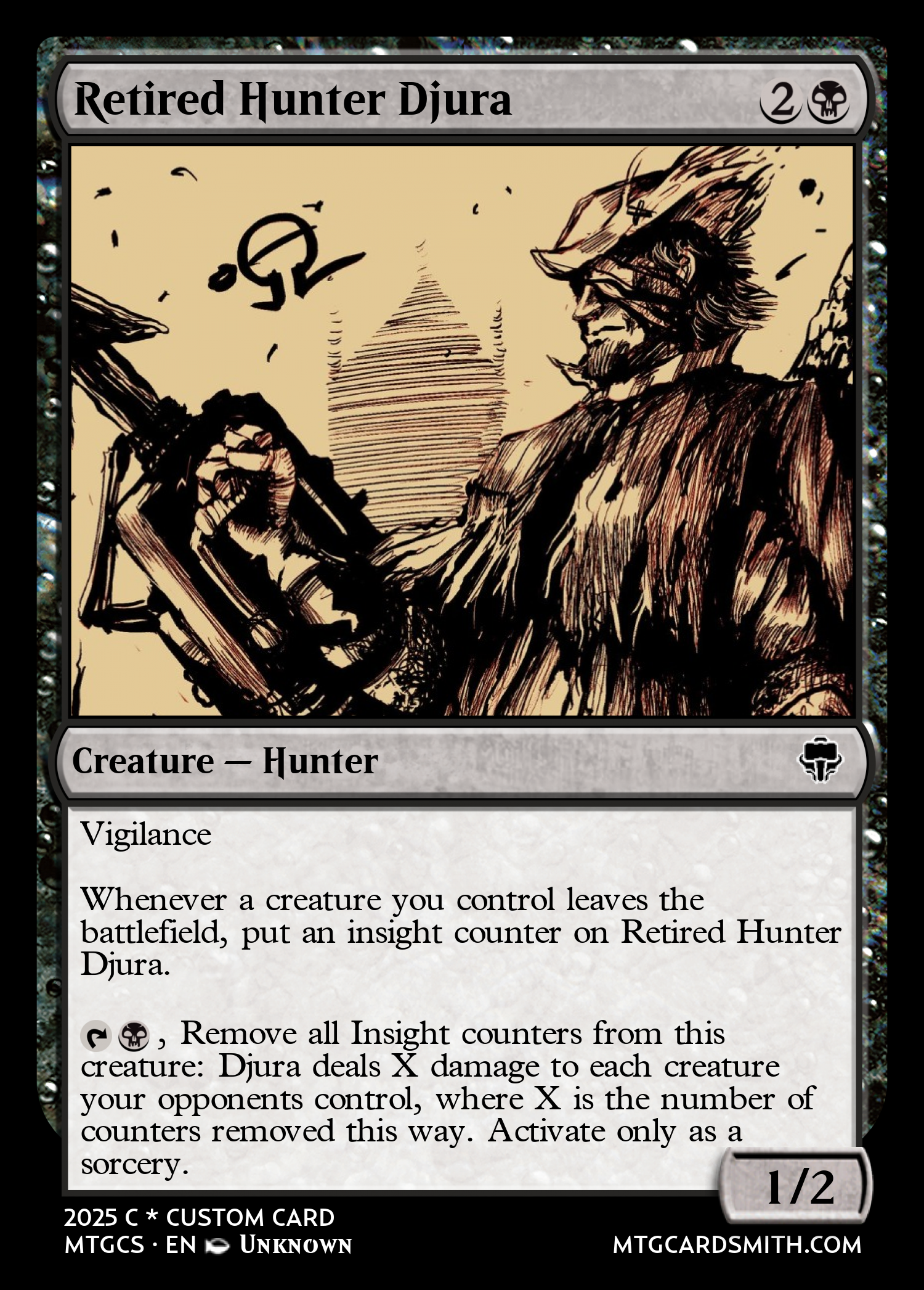 Retired Hunter Djura