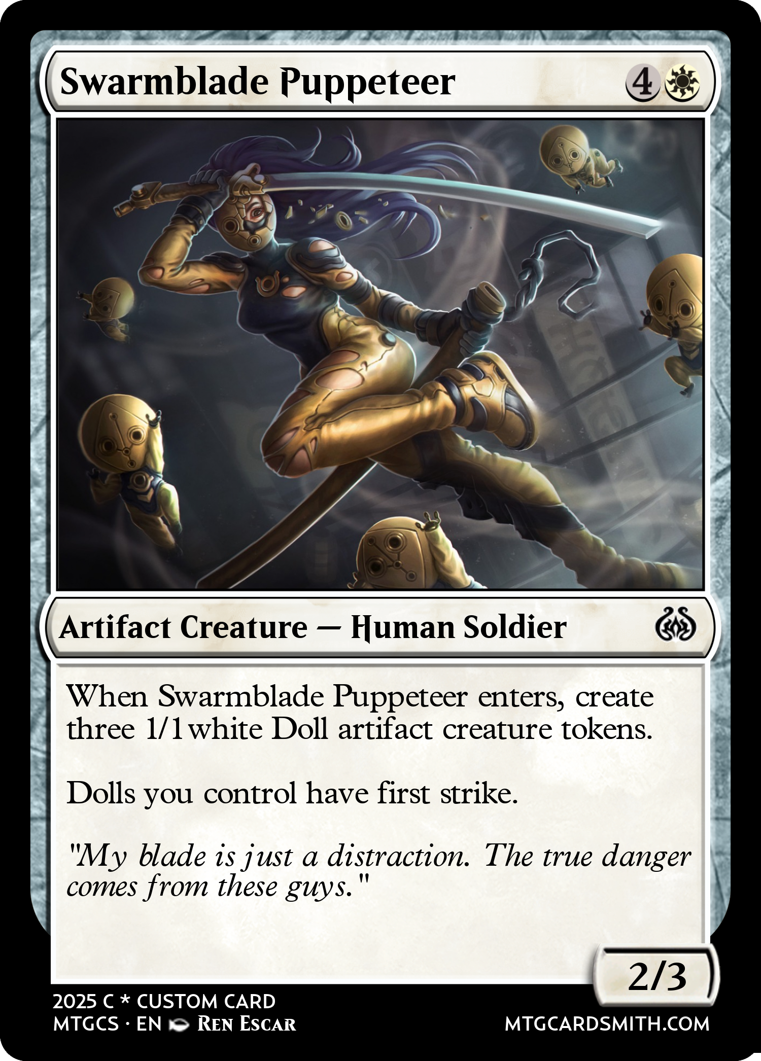 Swarmblade Puppeteer