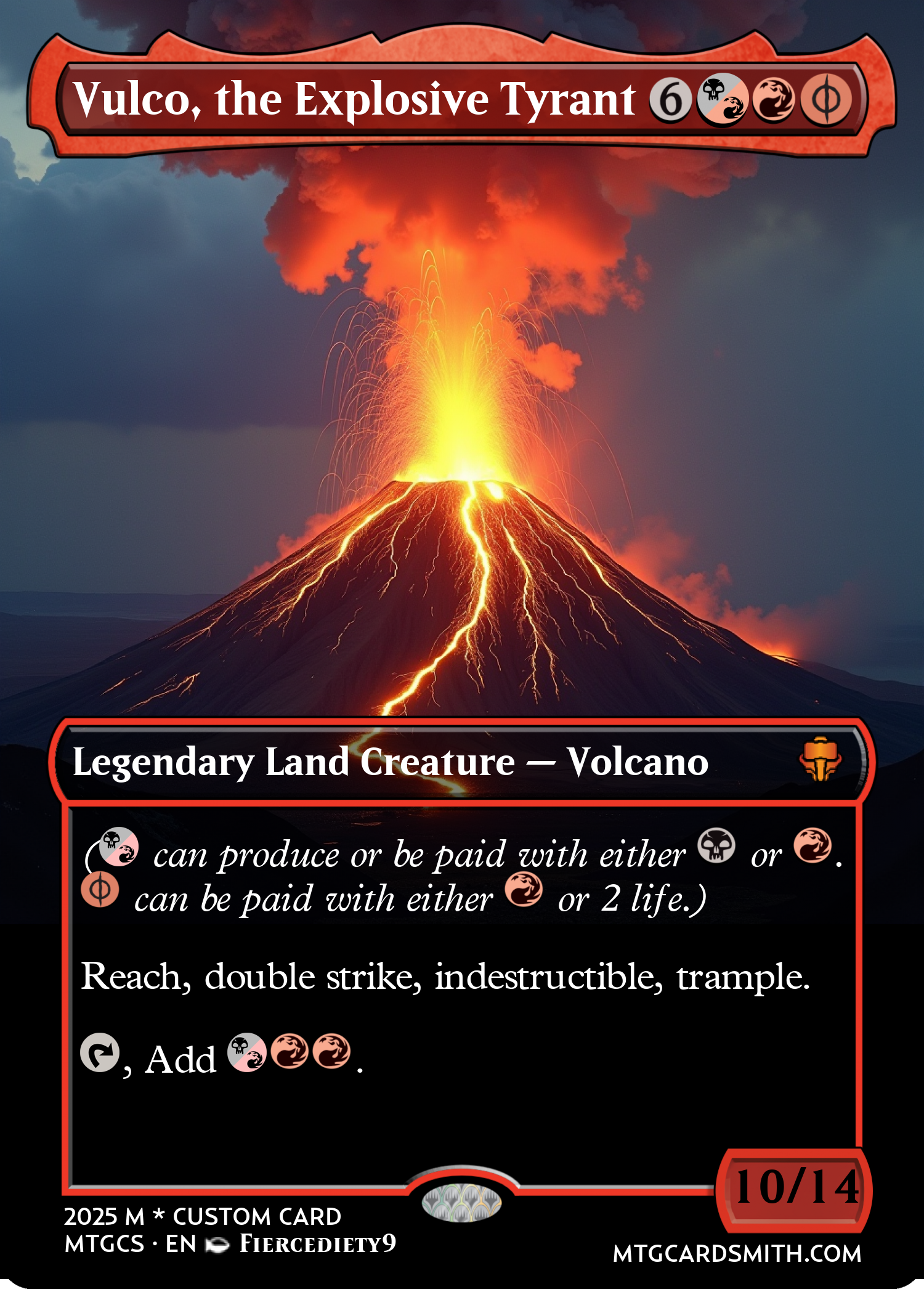 Vulco, the Explosive Tyrant