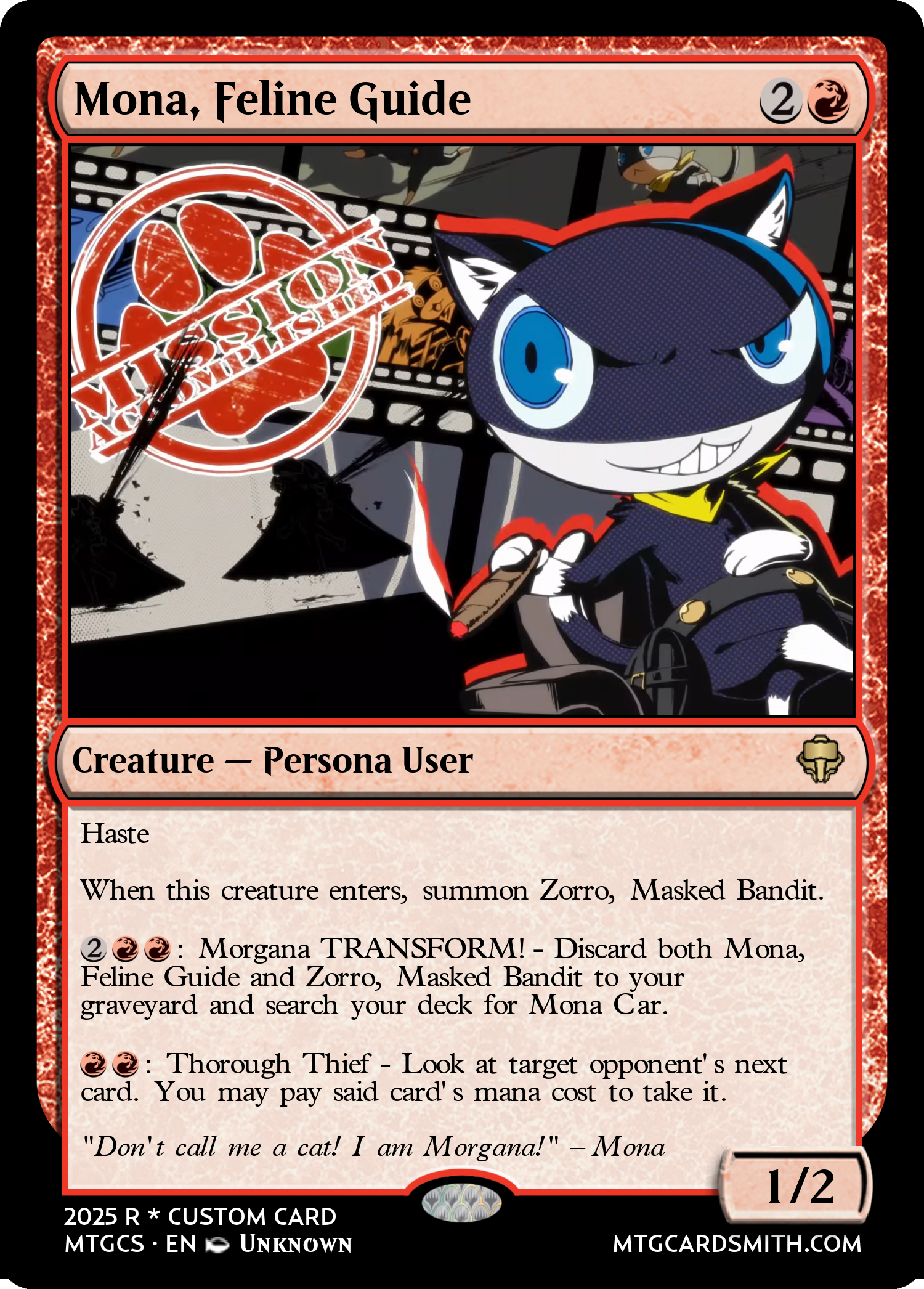 Mona, Feline Guide