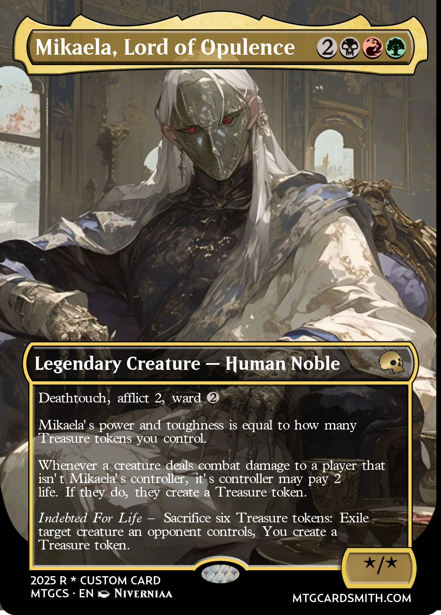 Mikaela, Lord of Opulence