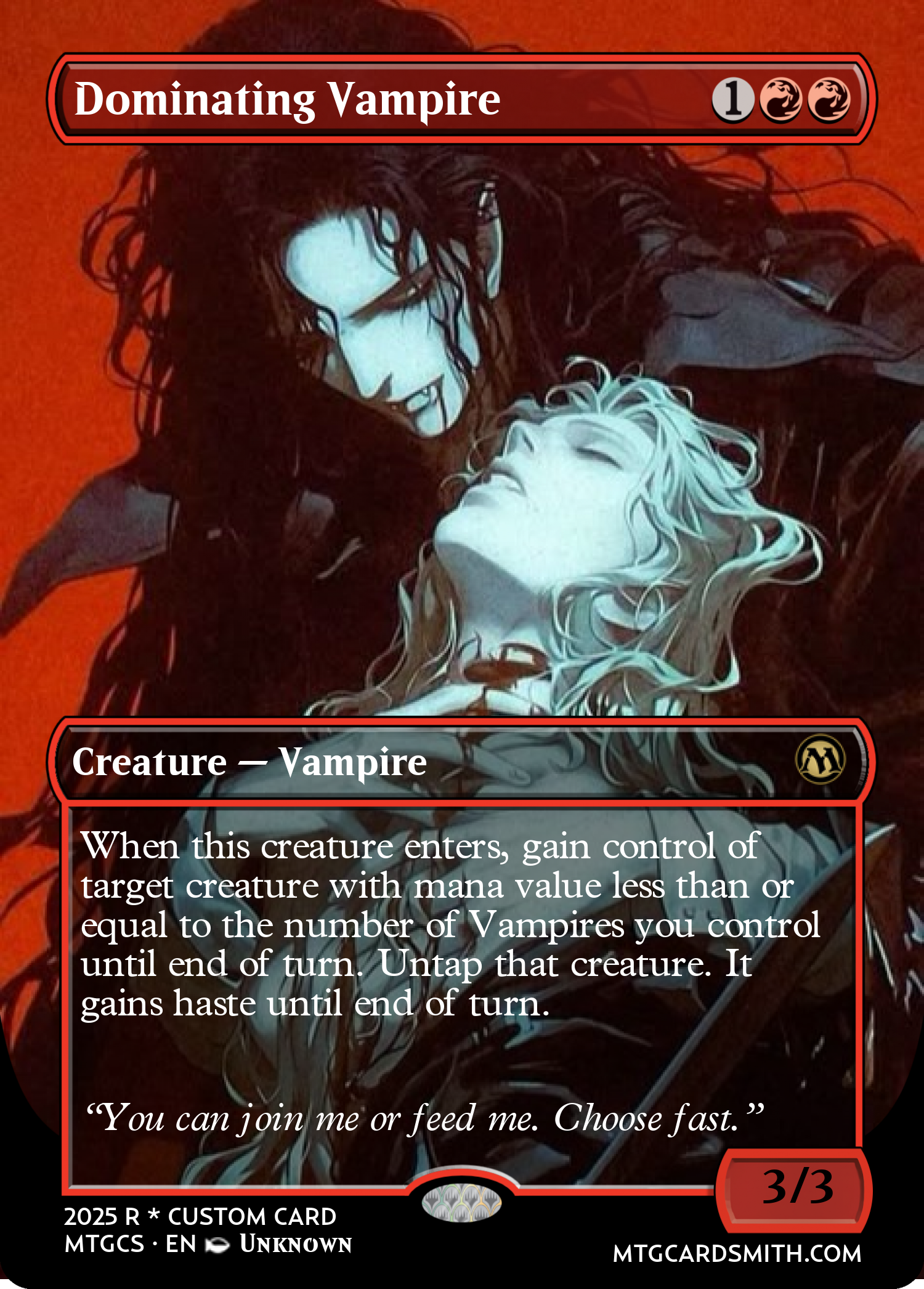 Dominating Vampire 