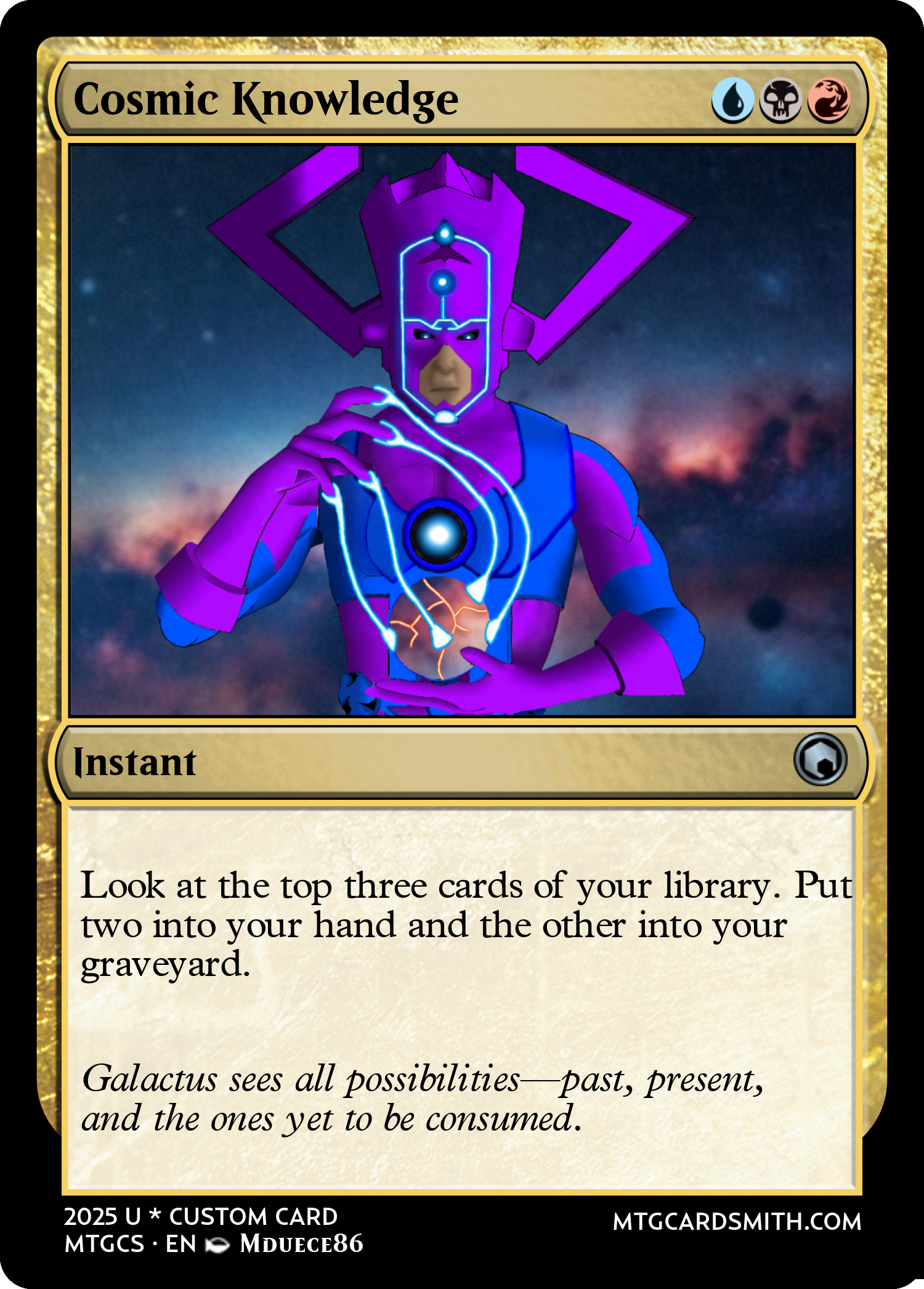 Cosmic Knowledge