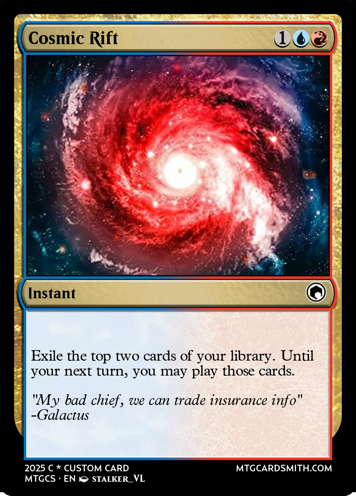 Cosmic Rift