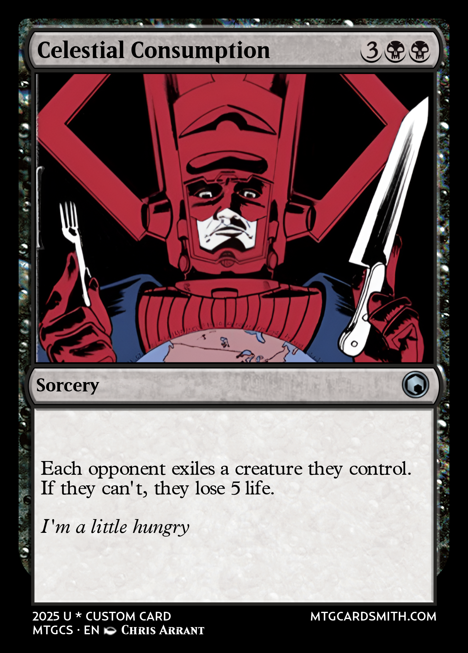 Celestial Consumption