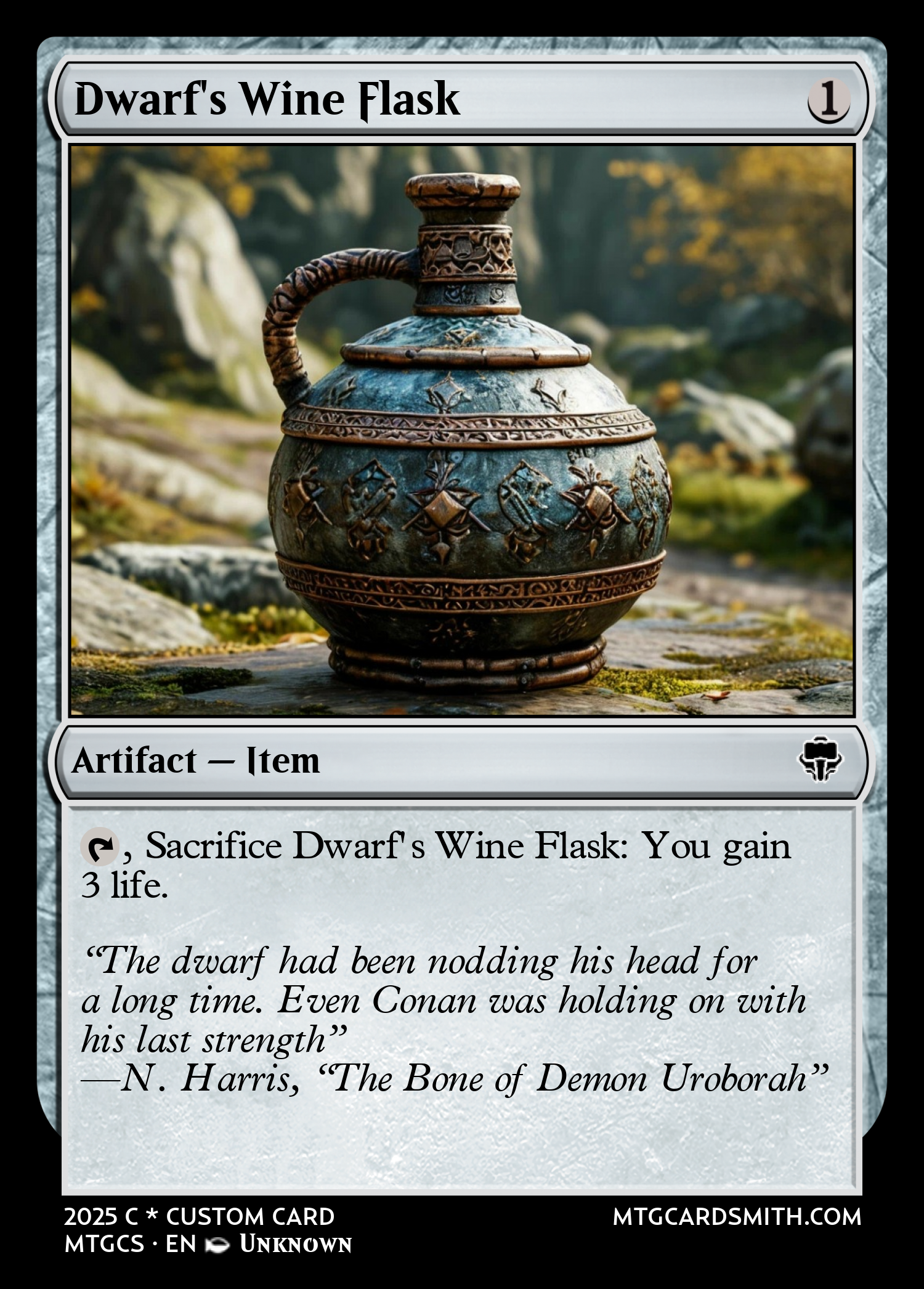 Dwarf's Wine Flask