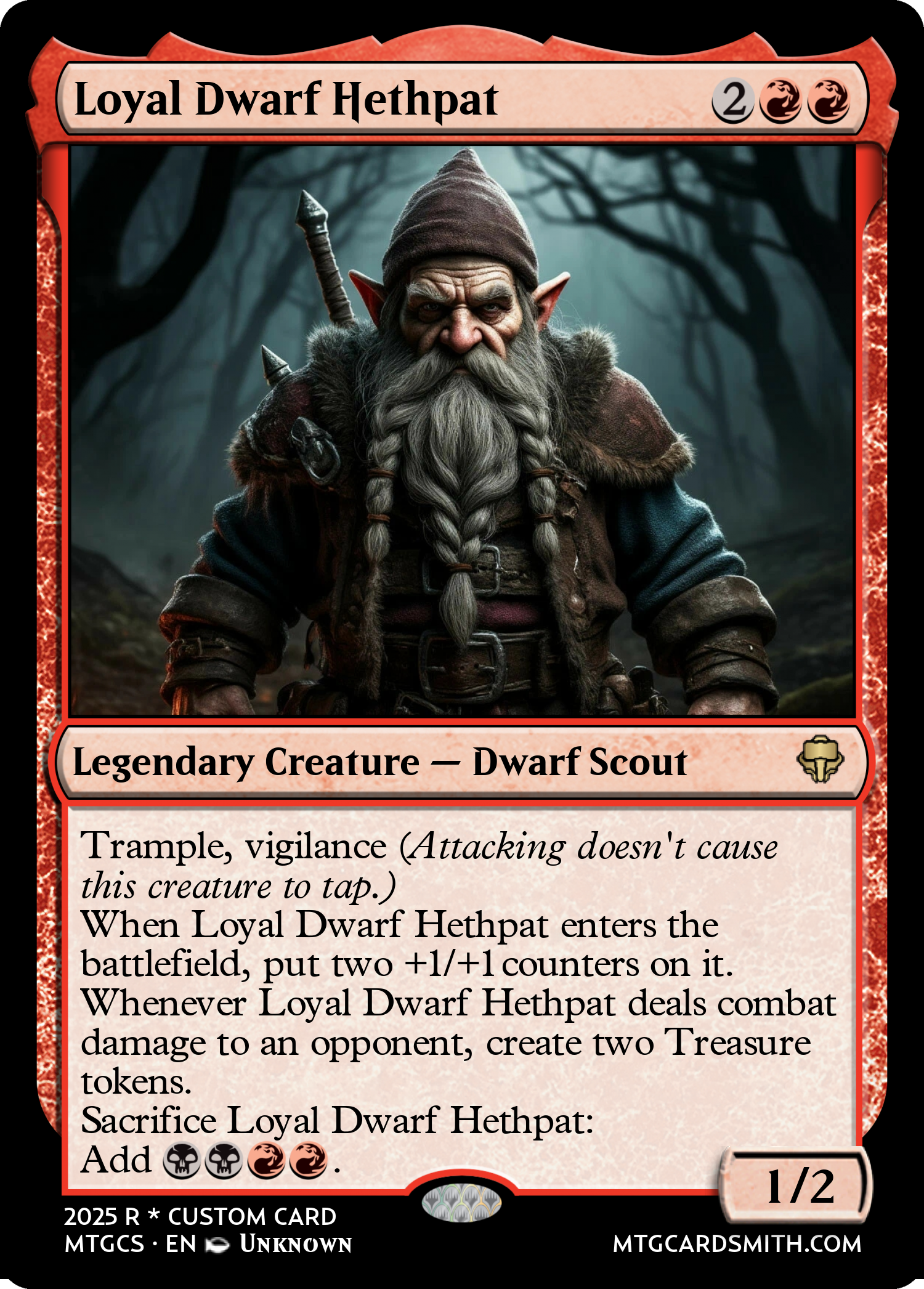 Loyal Dwarf Hethpat