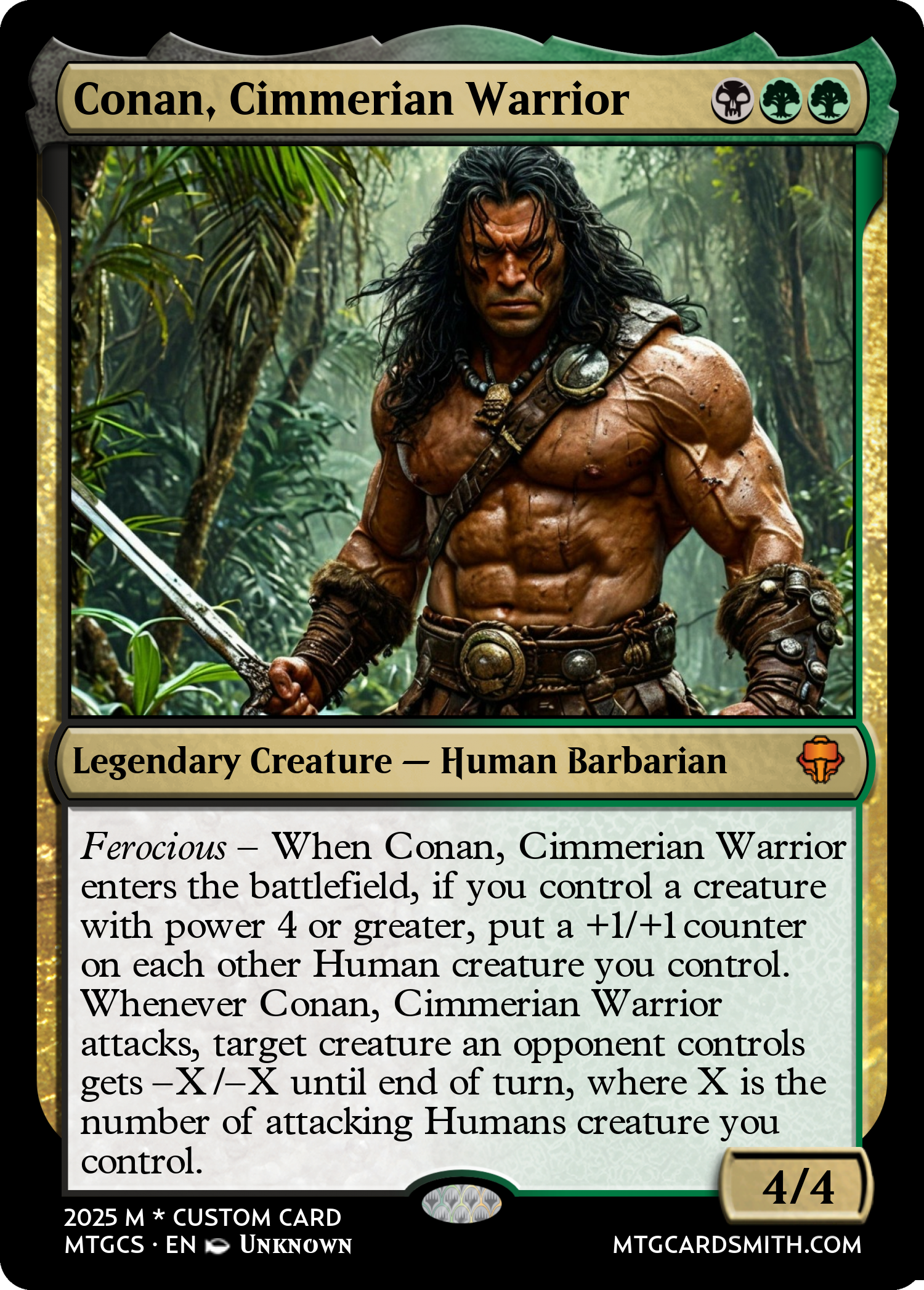 Conan, Cimmerian Warrior