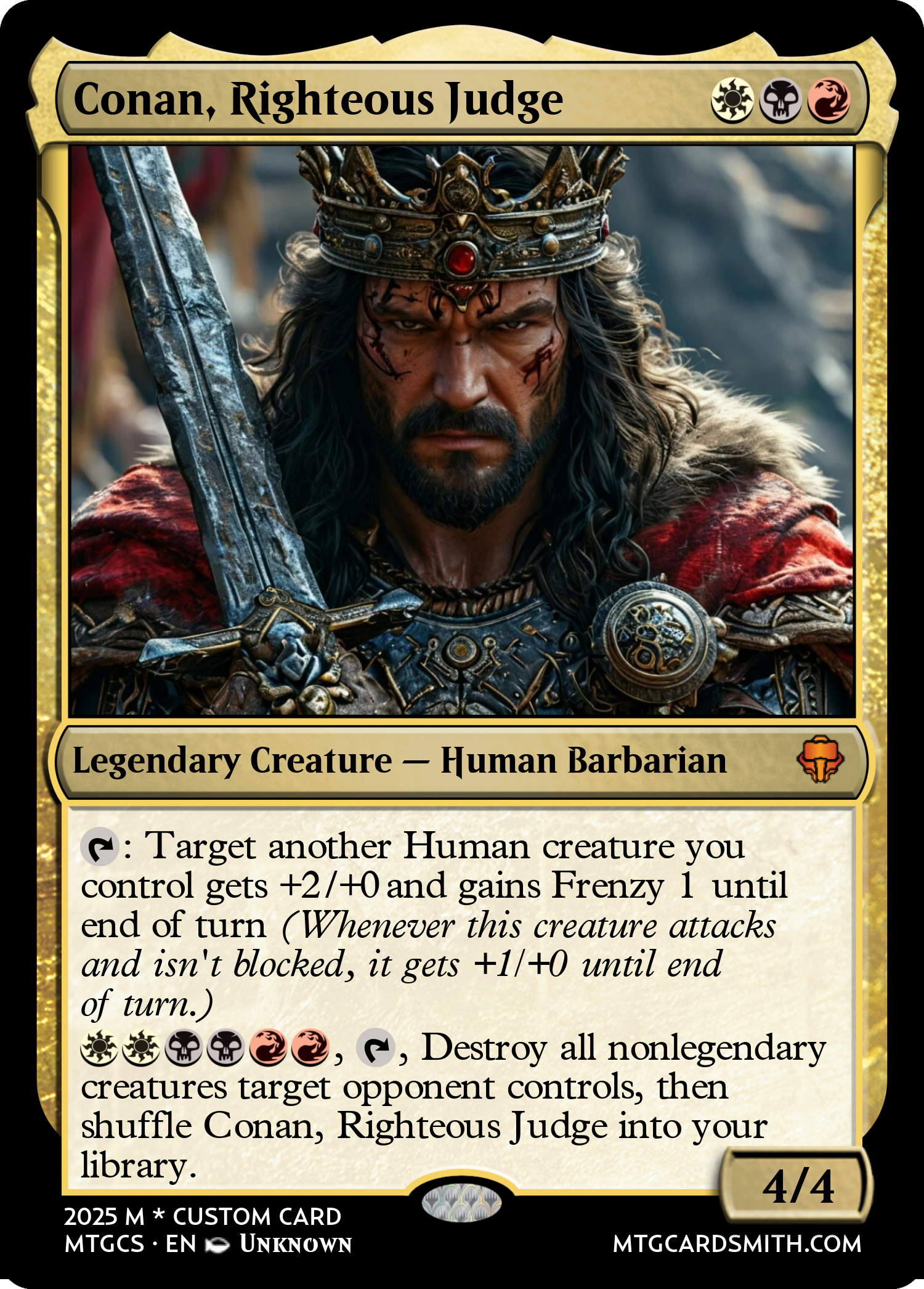 Conan, Righteous Judge