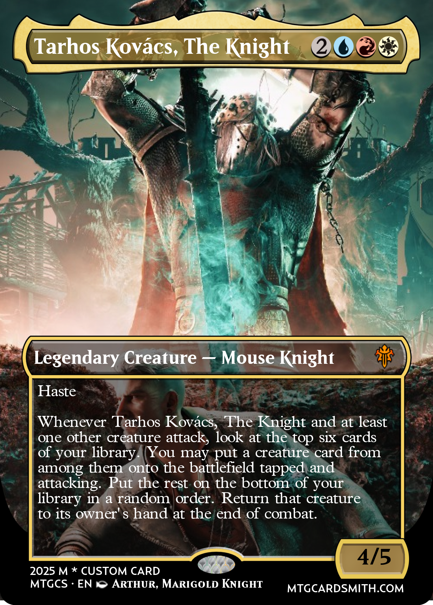 Tarhos Kovács, The Knight