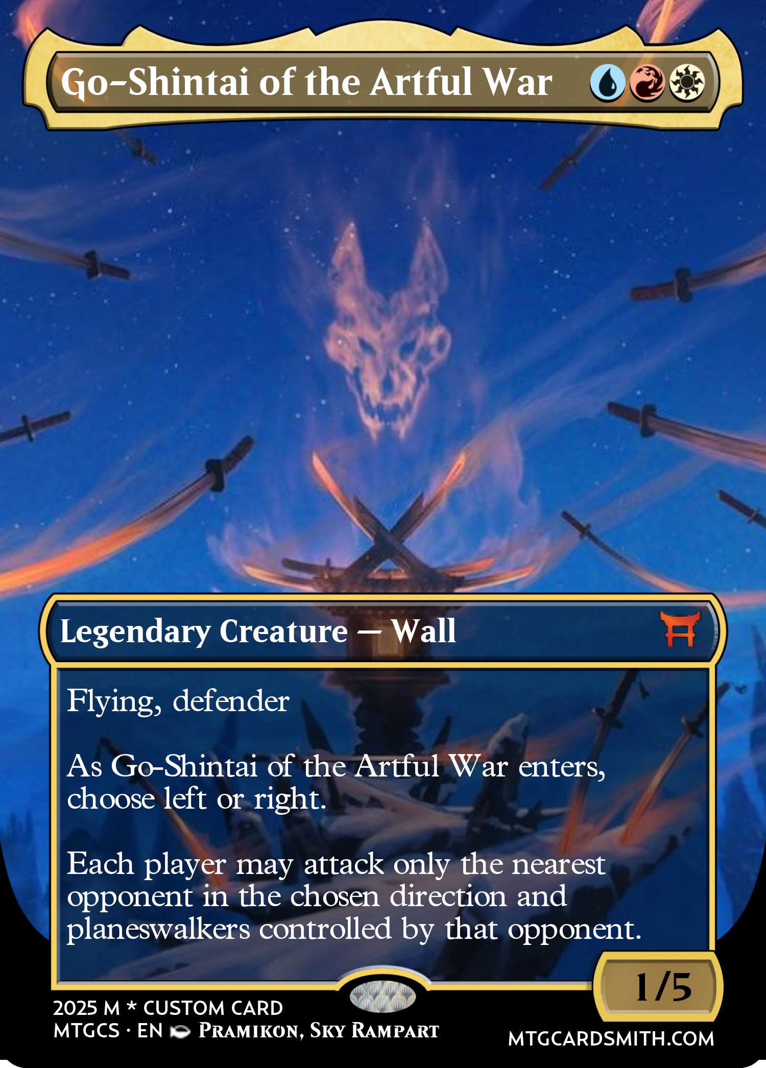 Go-Shintai of the Artful War