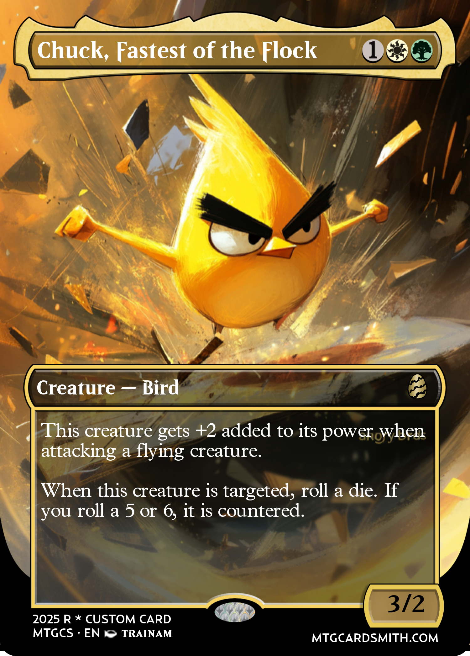 Chuck, Fastest of the Flock