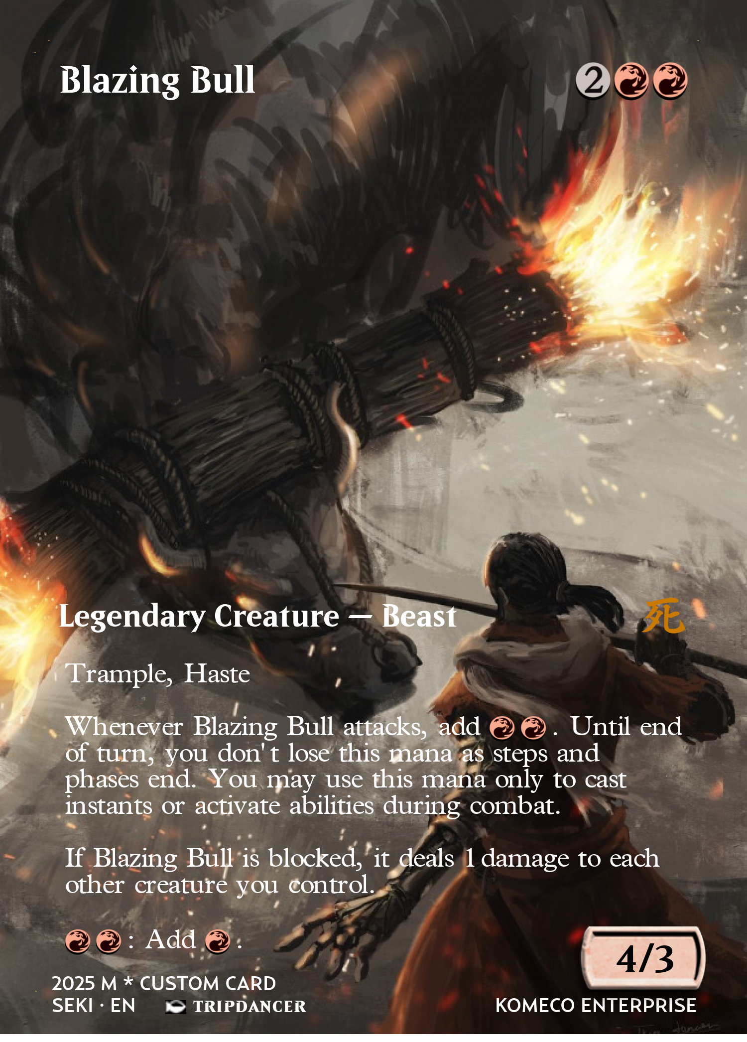 Blazing Bull