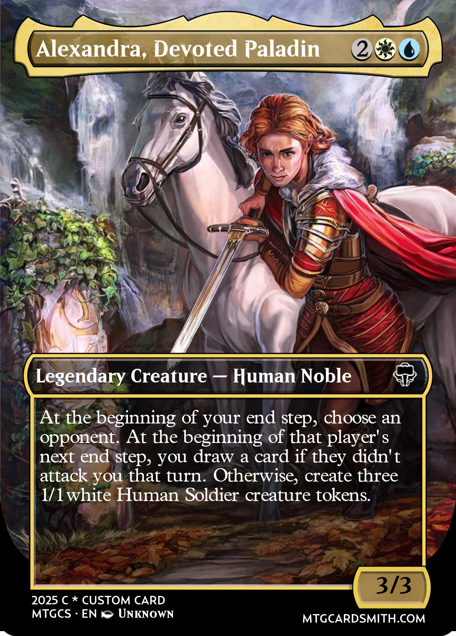 Alexandra, Devoted Paladin