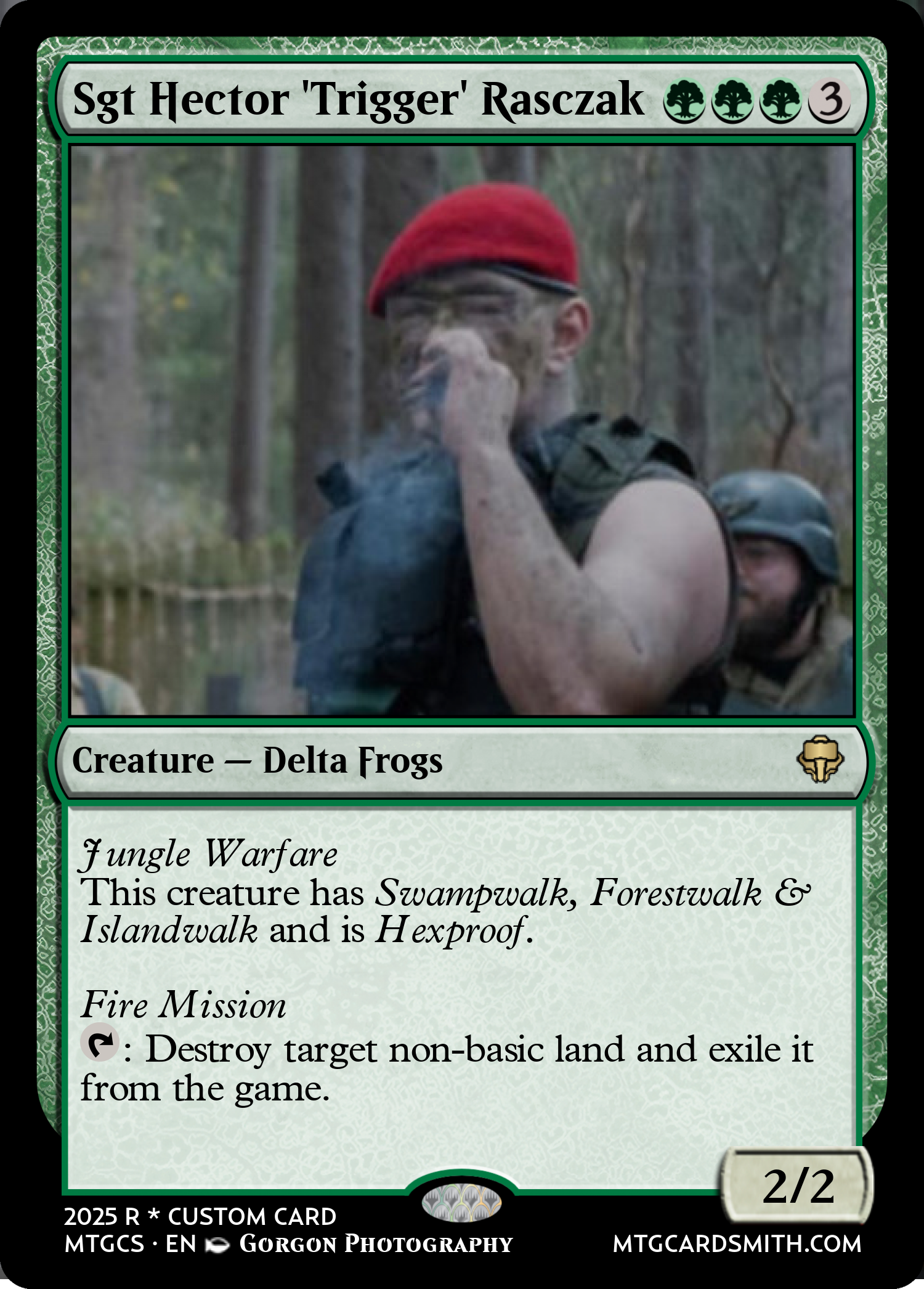 Sgt Hector 'Trigger' Rasczak