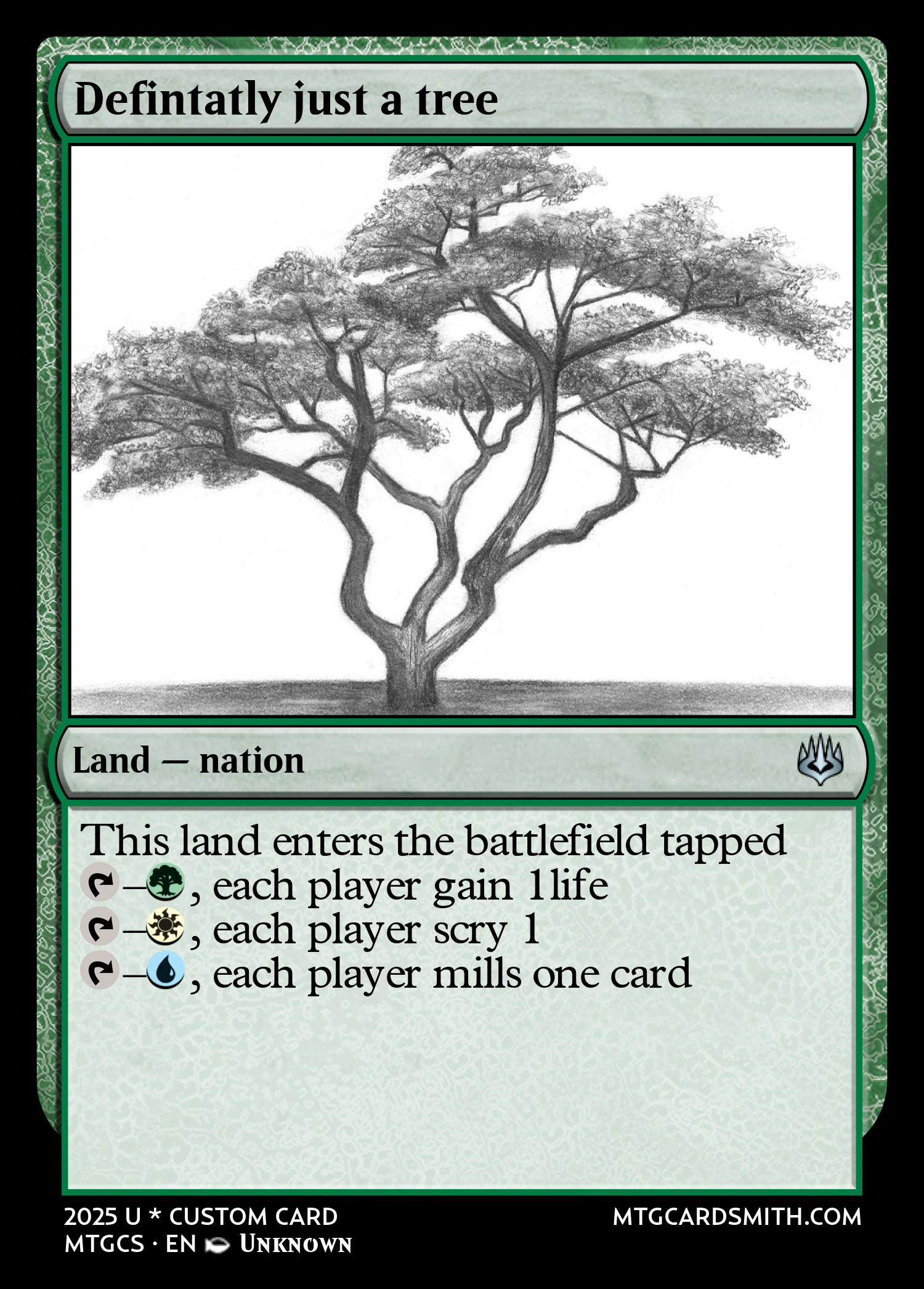 Defintatly just a tree