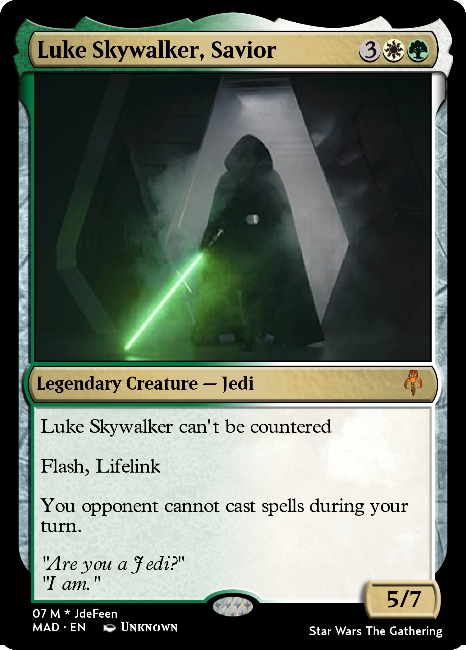 Luke Skywalker, Savior