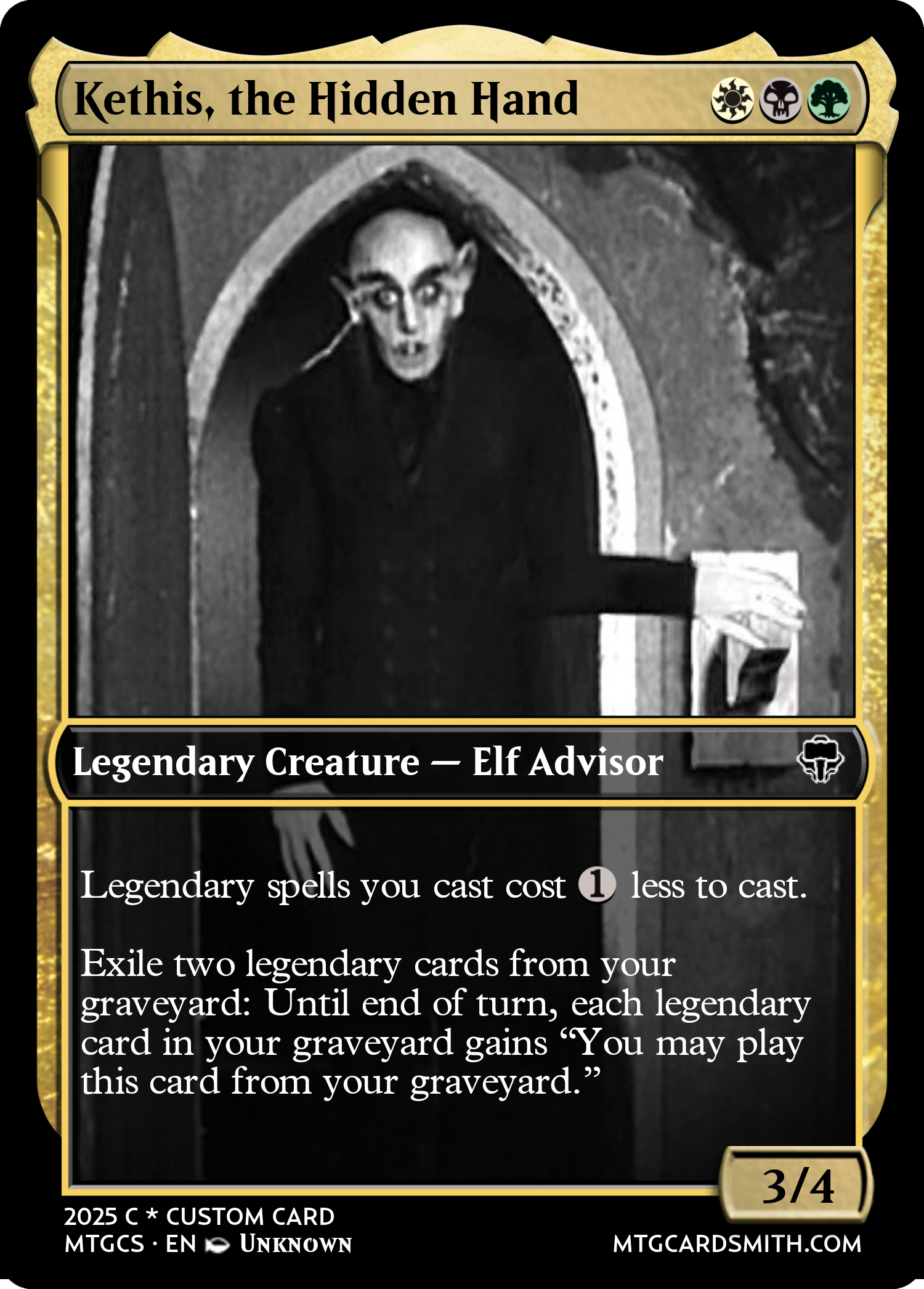 Kethis, the Hidden Hand