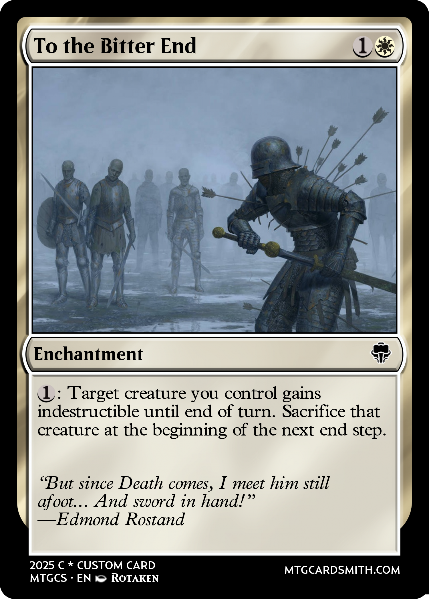 To the Bitter End