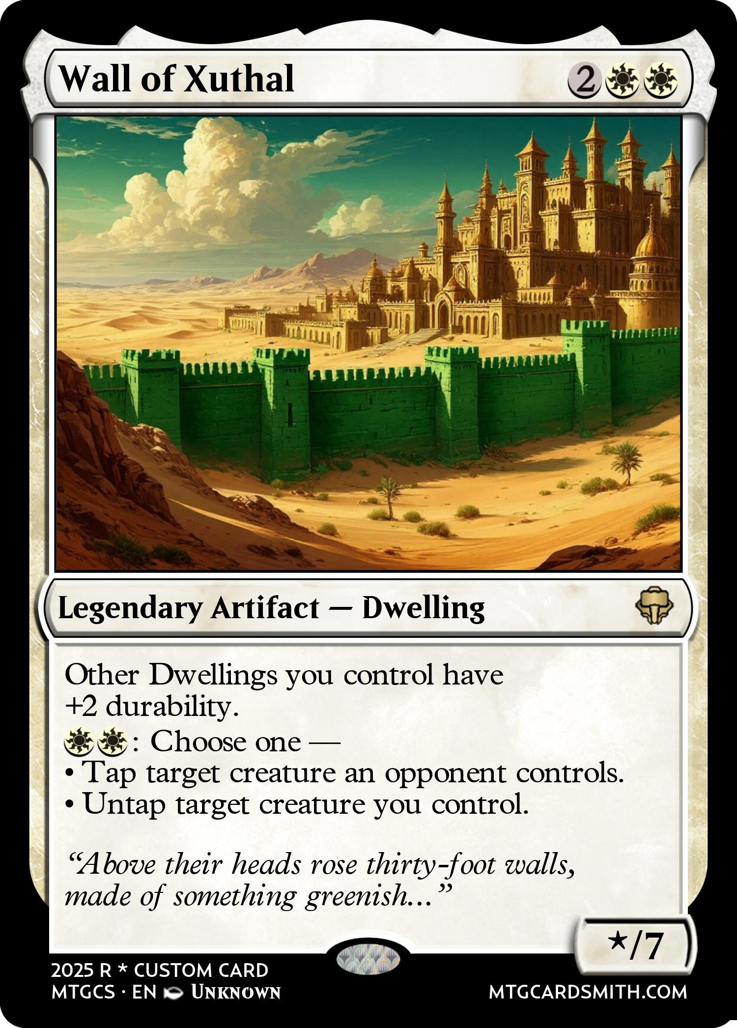 Wall of Xuthal