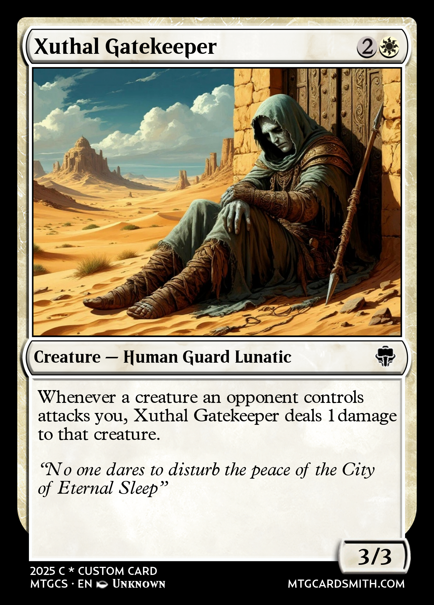 Xuthal Gatekeeper